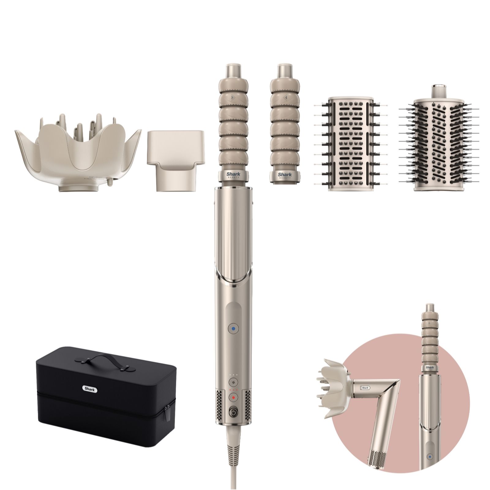 Shark Stone Flexstyle 5-In-1 Air Styler & Hair Dryer