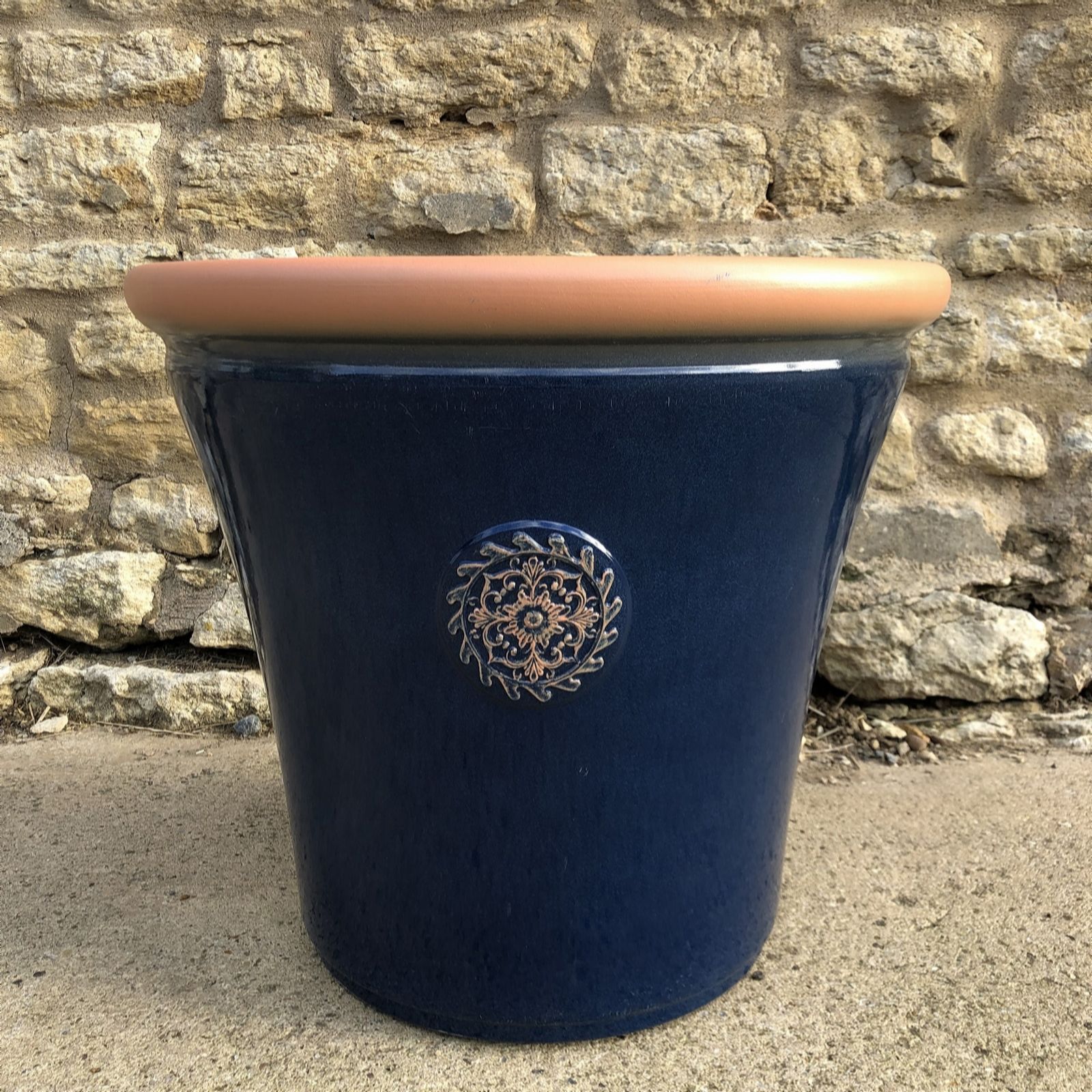 Plants 2 Gardens Blue Plants2gardens 56Cm Extra Large Hargrave Planter