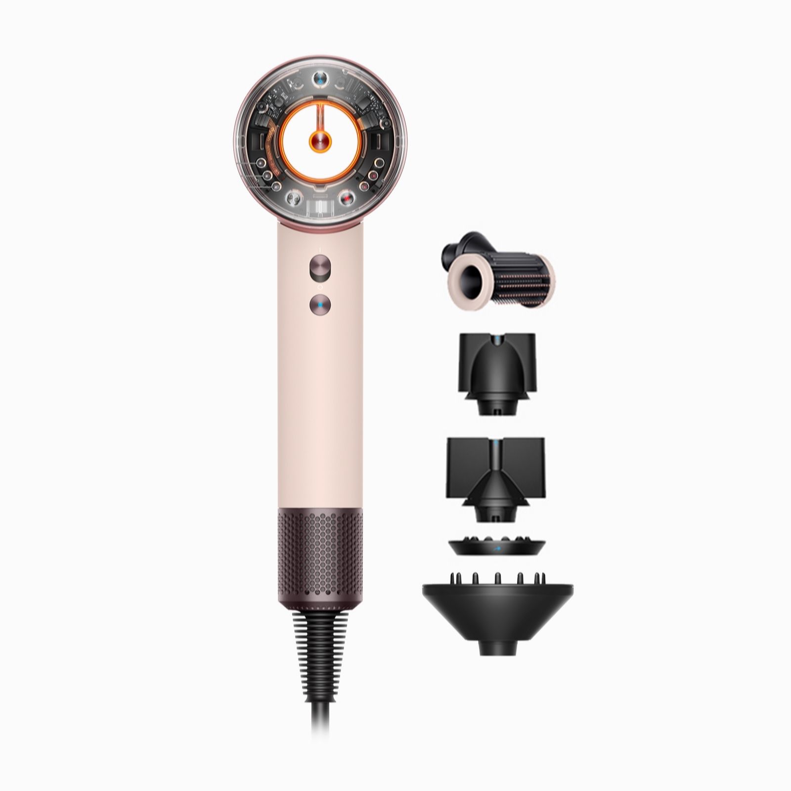 Dyson Supersonic™ Nural™ Straight+Wavy Hair Dryer - Ceramic Pink / Rose Gold