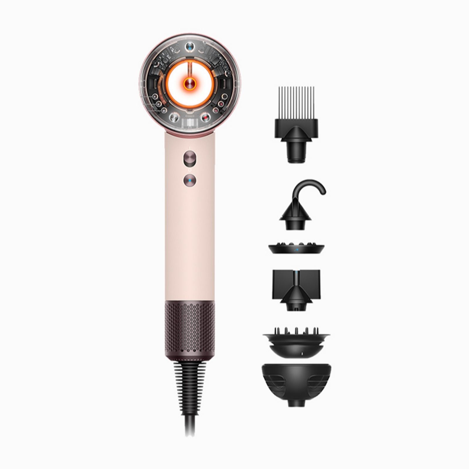 Dyson Supersonic™ Nural™ Curly+Coily Hair Dryer - Ceramic Pink / Rose Gold