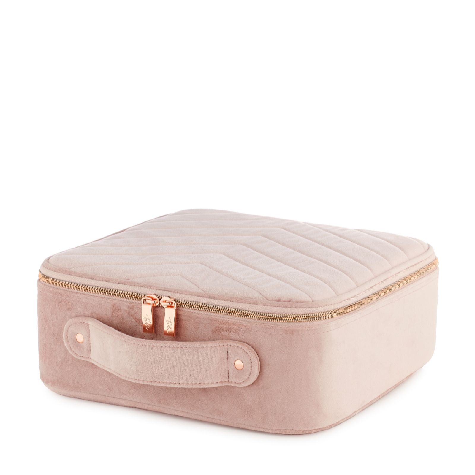 Tili Velvet Make-Up Organiser Large Vanity Case