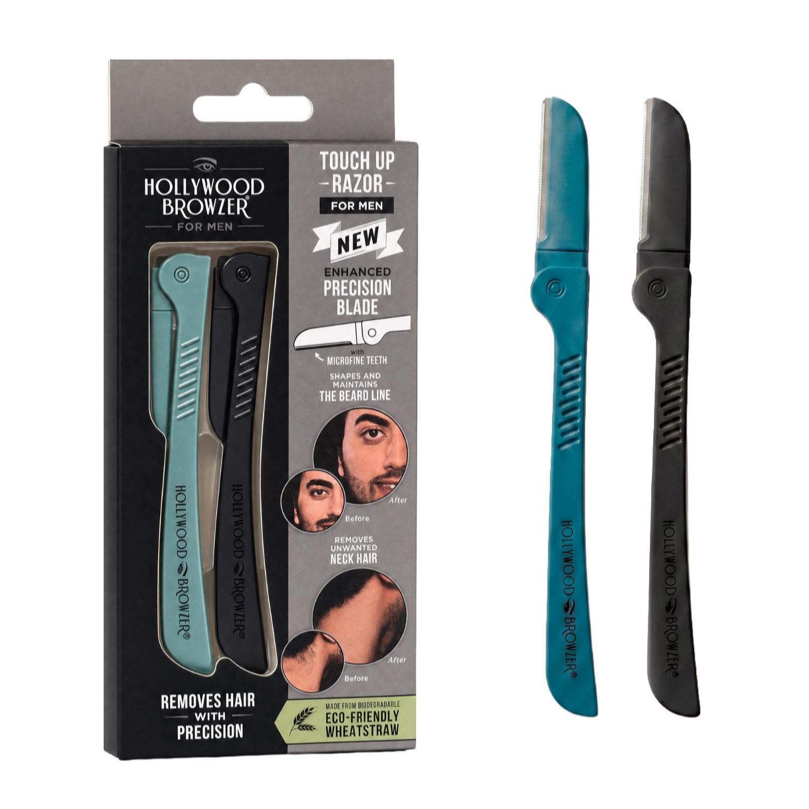 Hollywood Browzer 2 Piece Men's Microplaner Set