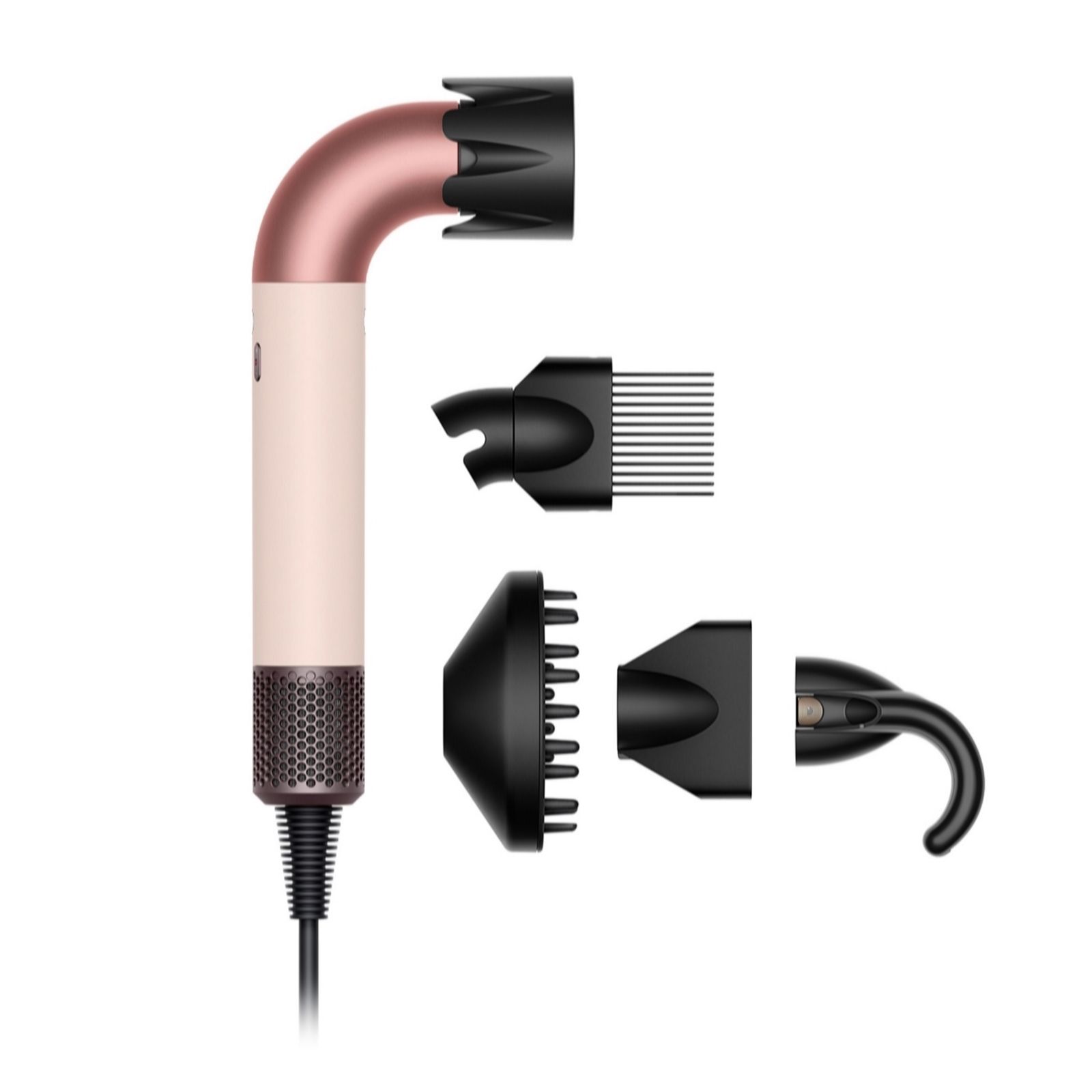 Dyson Supersonic rTM Hair Dryer with Diffuser - Curly + Coily (Ceramic Pink)