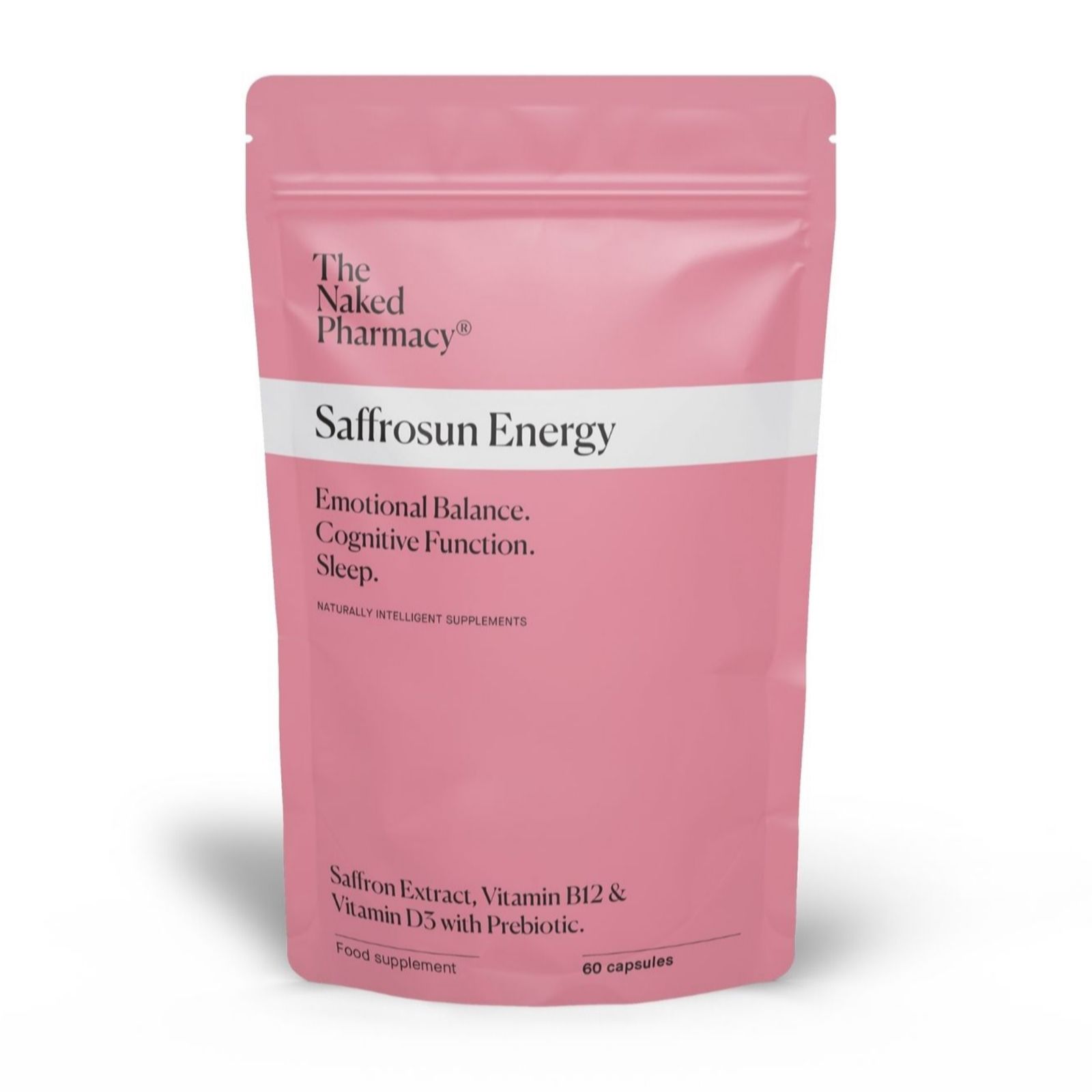 The Naked Pharmacy Saffrosun Energy 60 Capsules