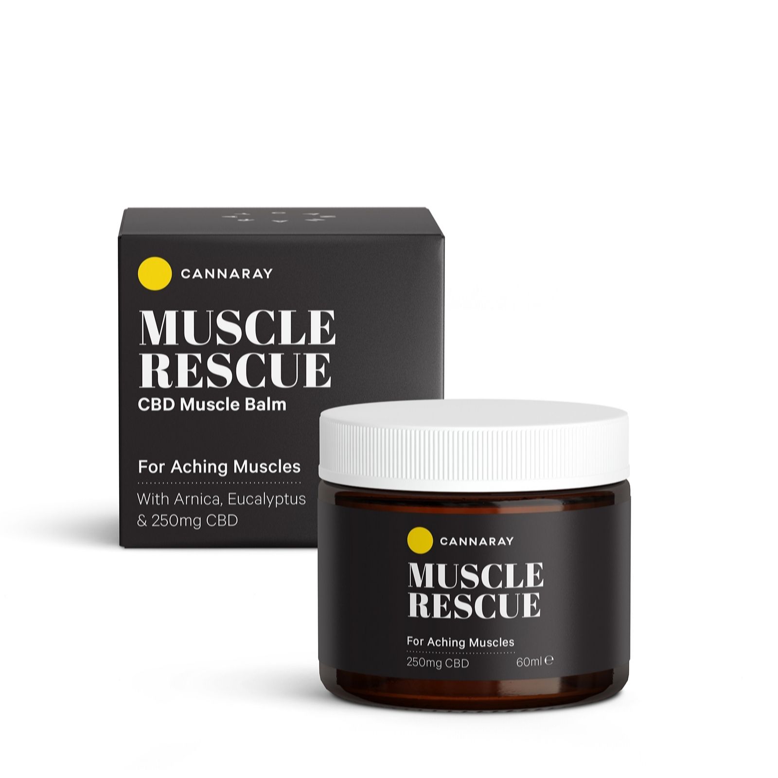 Cannaray Muscle Rescue Cbd Muscle Balm