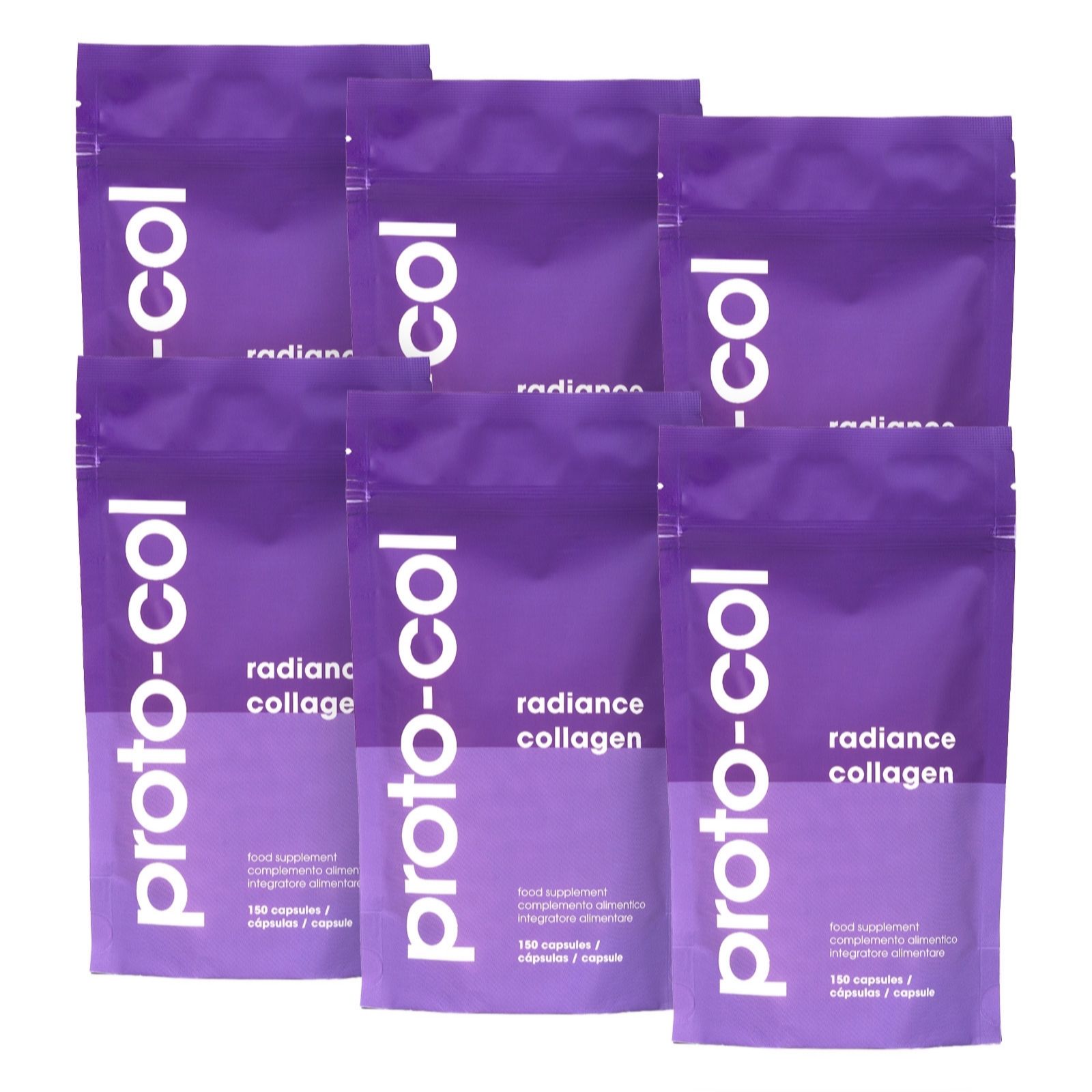 Protocol Proto-Col Bovine Radiance Collagen 180 Day Supply