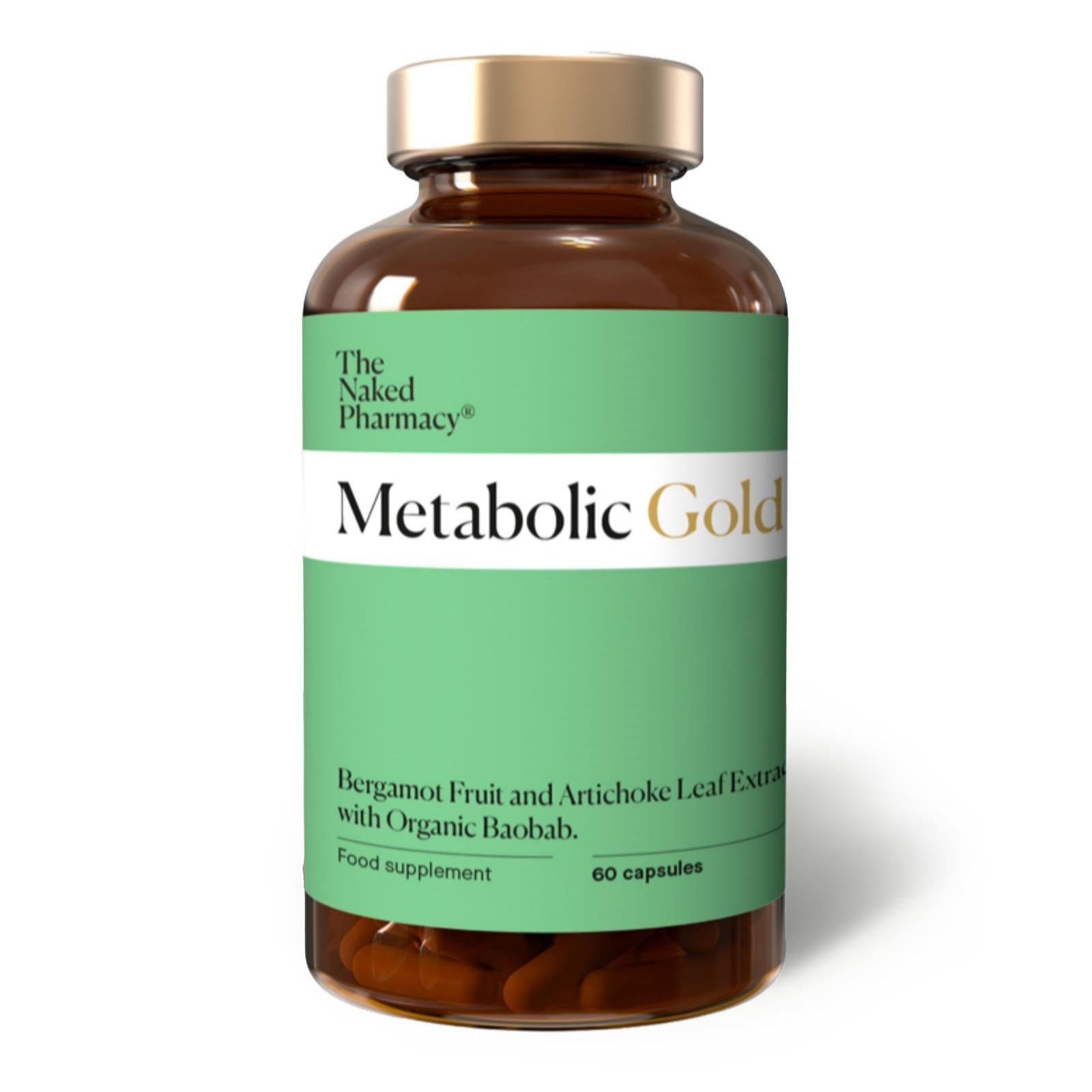 The Naked Pharmacy Gold Metabolic 60 Capsules 1 Month Supply