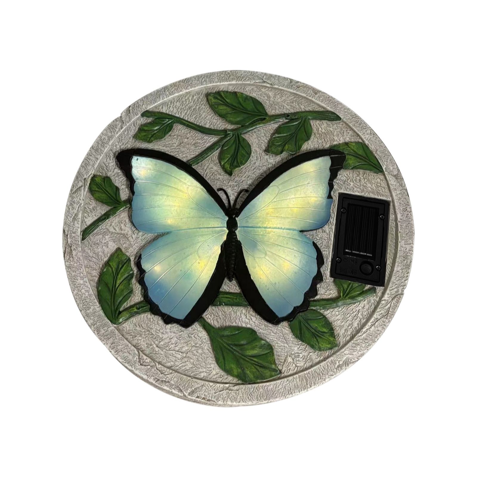 Garden Reflections Set of 2 Solar Decorative Plaques