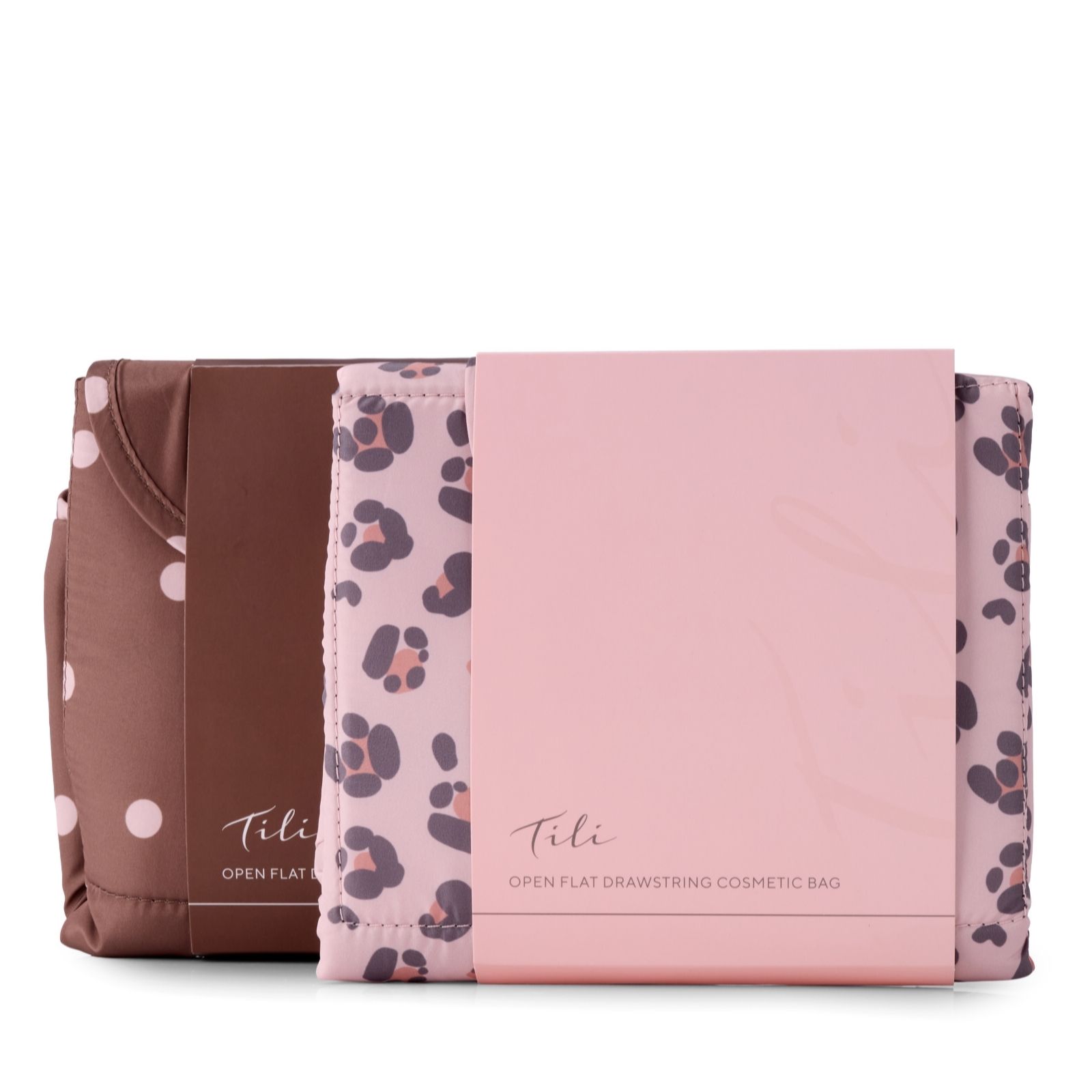 Tili Set of 2 Drawstring Make-Up Bags