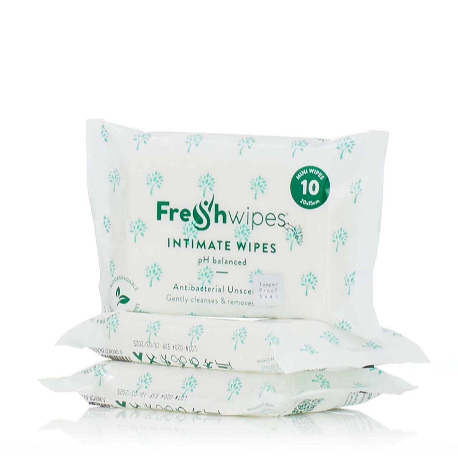 FreshWipes Intimate Wipes Set of 3 Packs