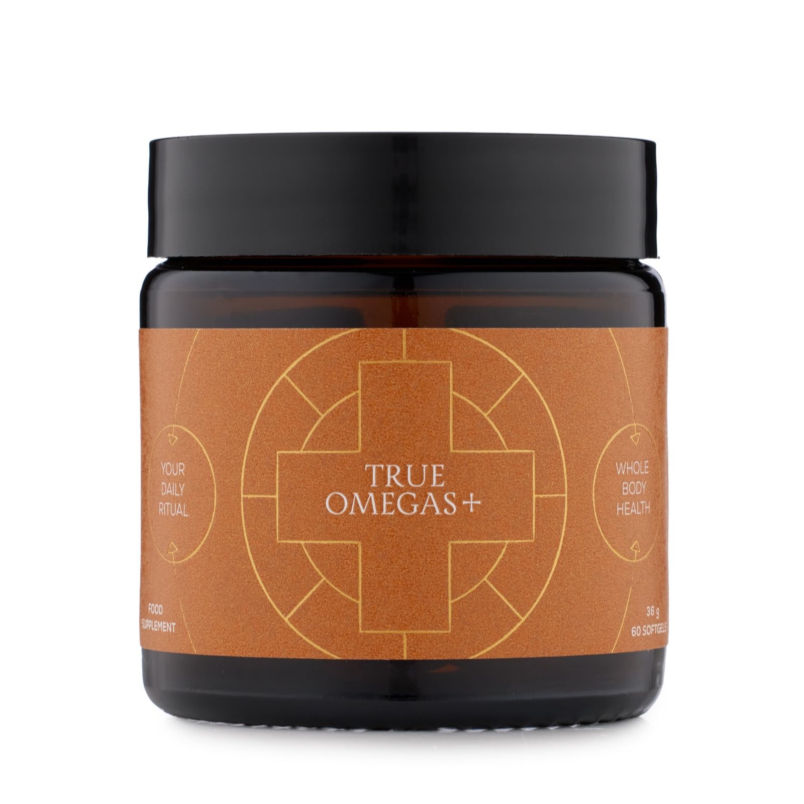 Ancient + Brave True Omega+ 60 Soft Gels 1 Month Supply
