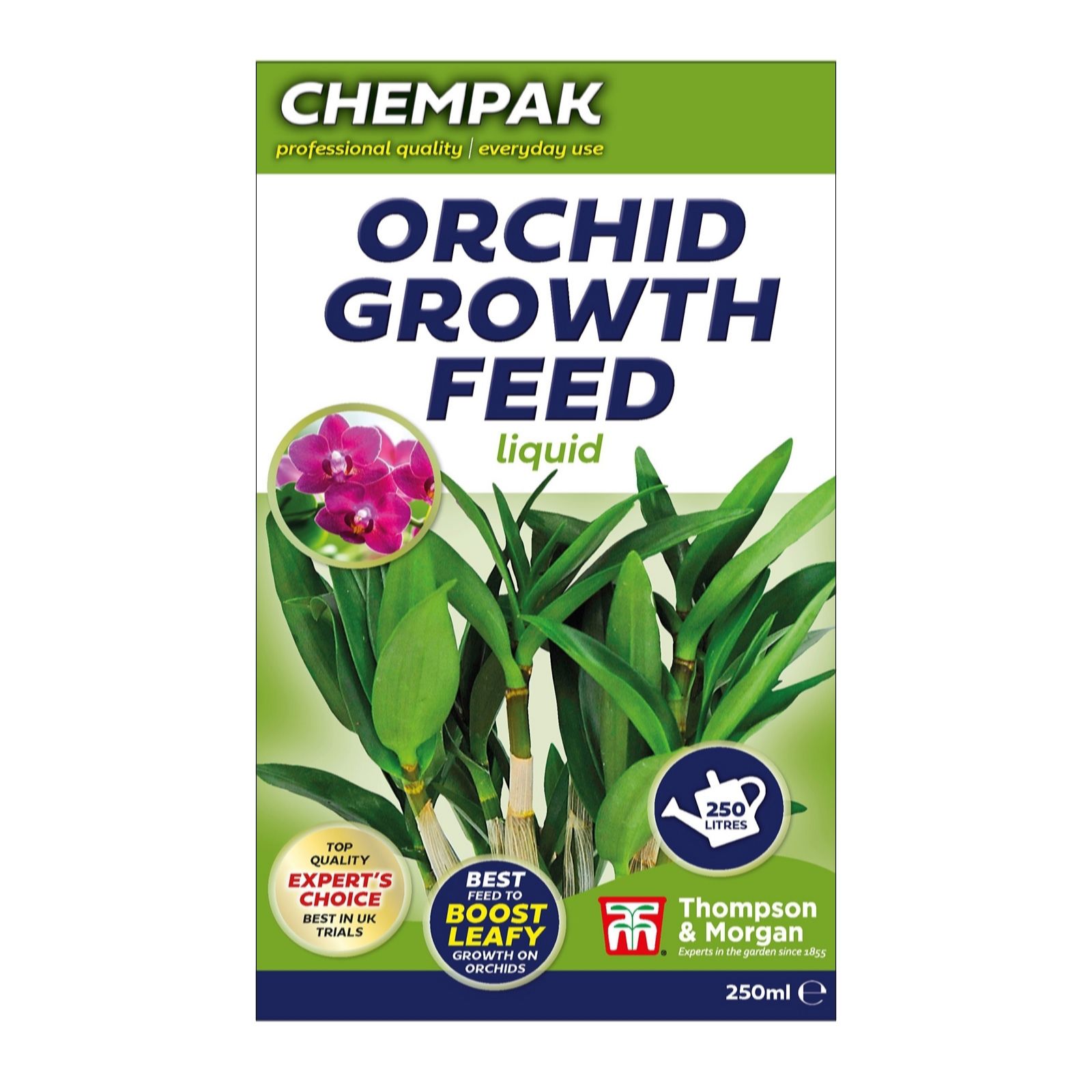 Thompson & Morgan Chempak Orchid Growth Formula 250Ml X 2