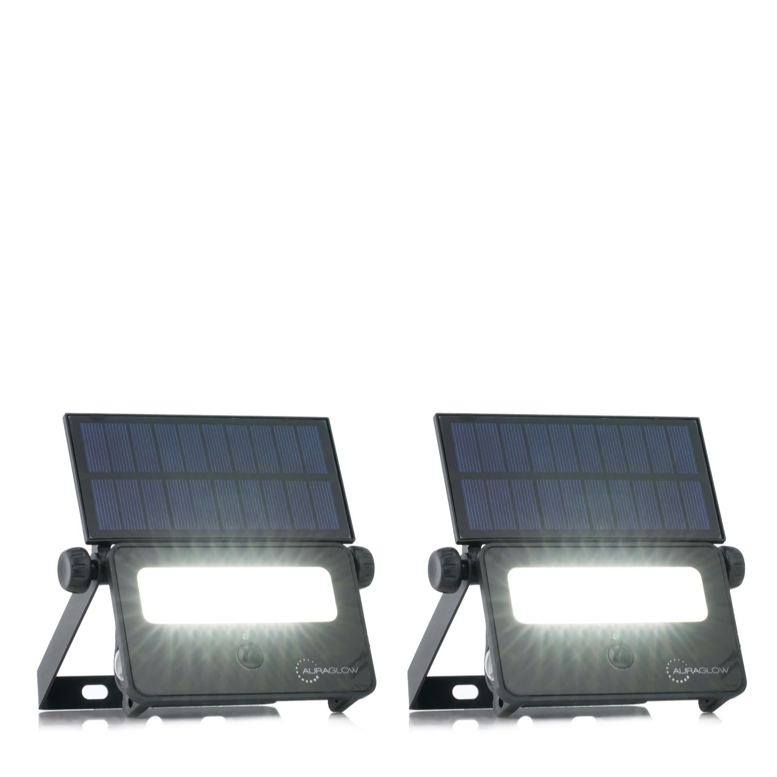 Auraglow Solar Security Flood Light Set of 2