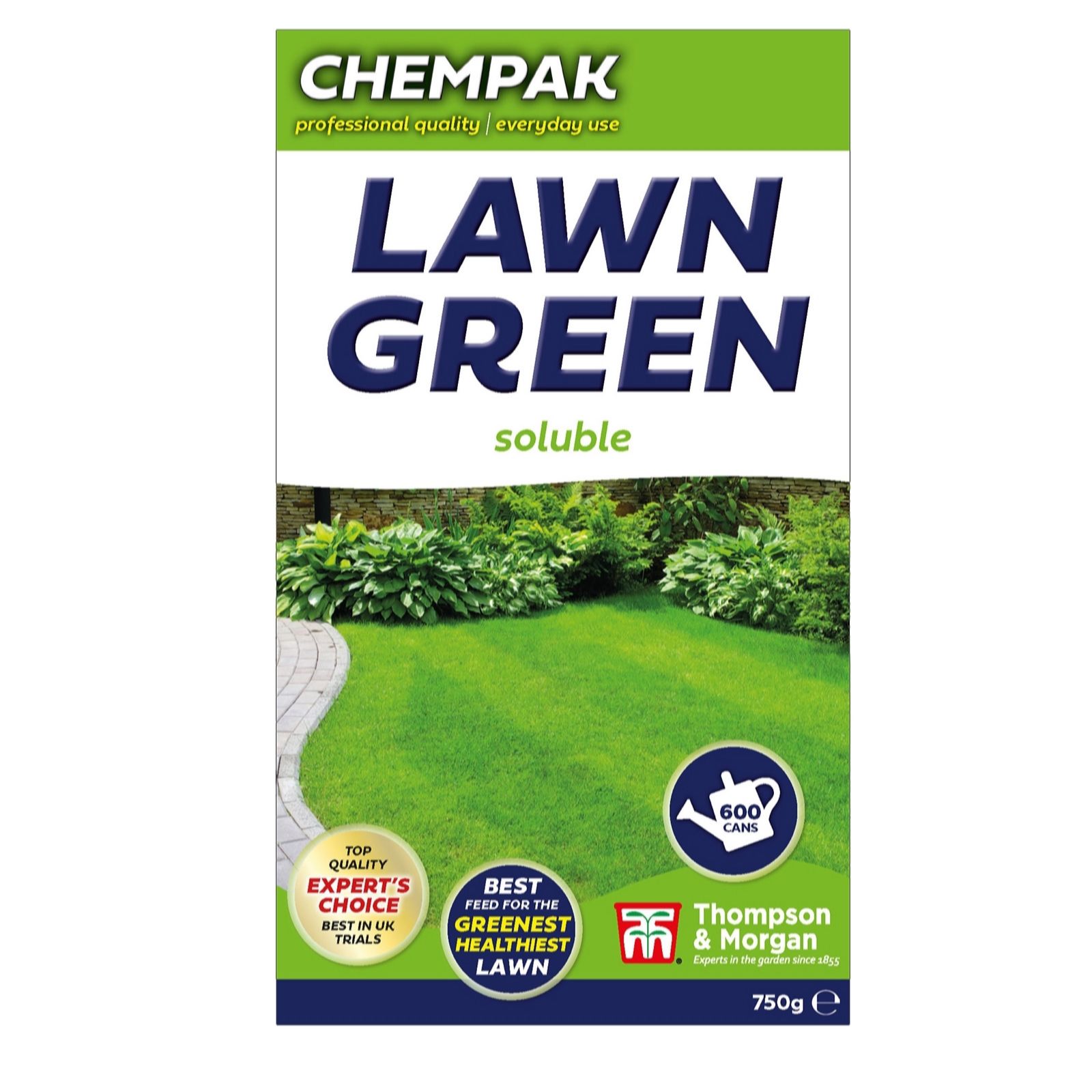 Thompson & Morgan Green Chempak Lawn 750G