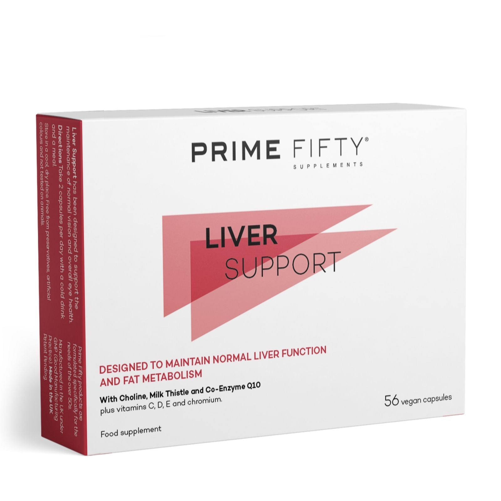 Prime Fifty Liver Support 4 Week Supply