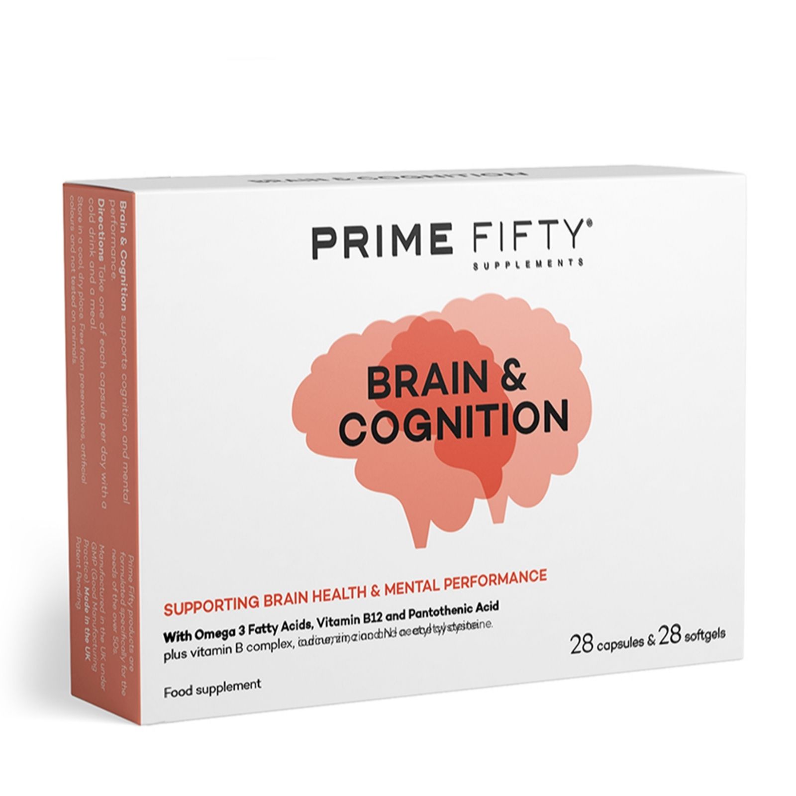 Prime Fifty Brain & Cognition 4 Week Supply
