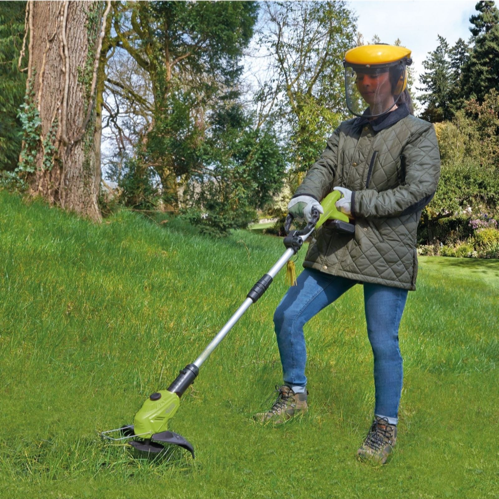 Thompson & Morgan 20V Cordless Lithium-Ion Grass Trimmer