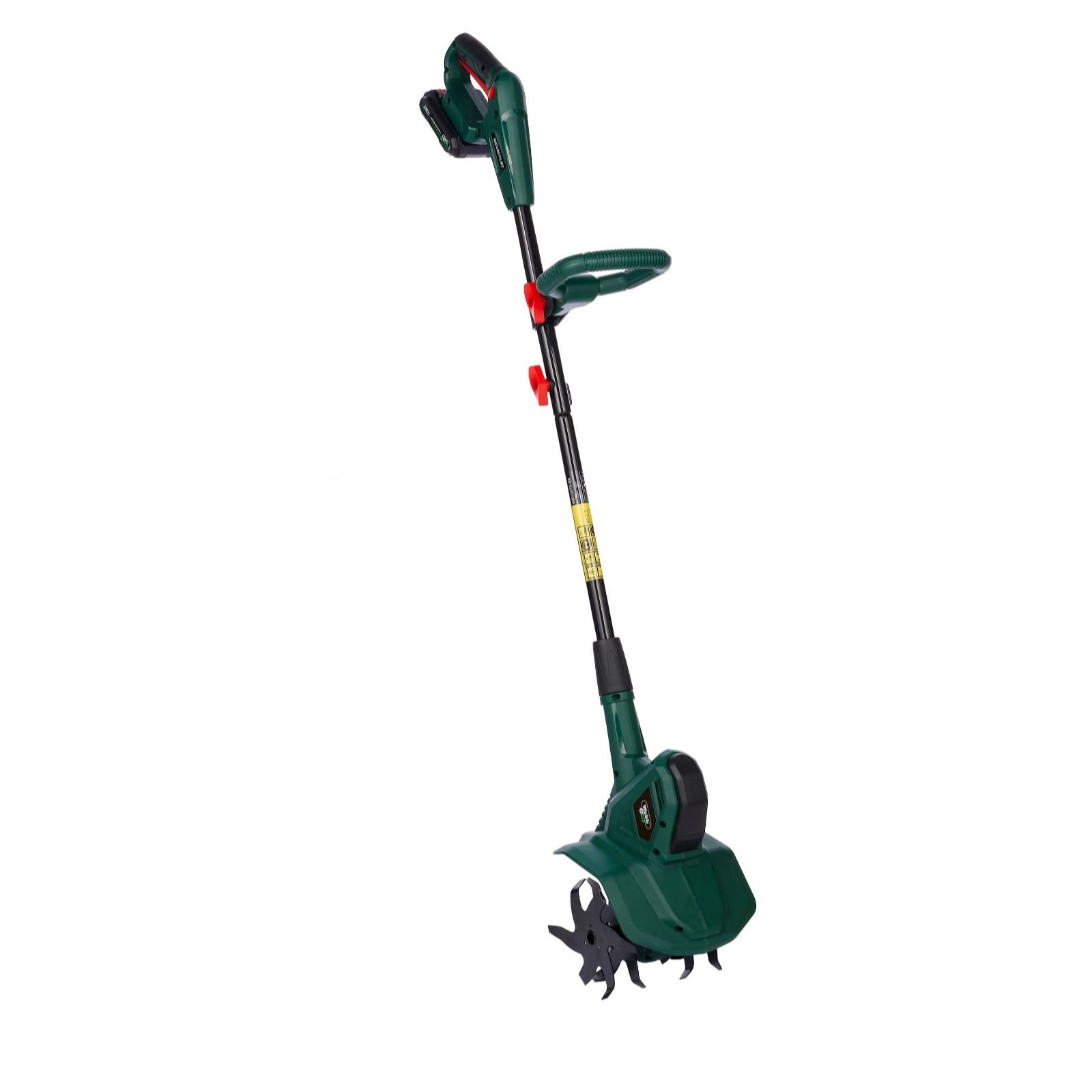 Webb 20V 20cm Cordless Tiller (2AH Battery & Charger), Green