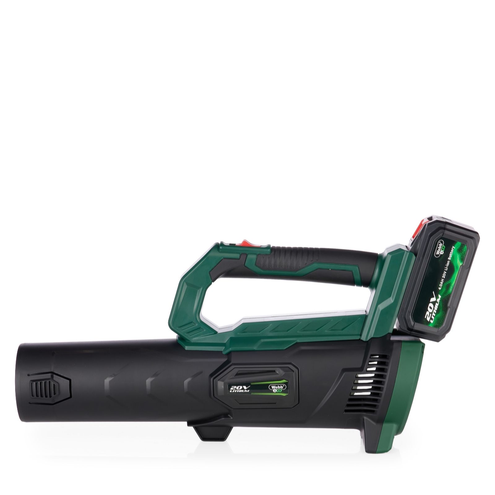Webb Eco 20V100mph Axial Blower With 4Ah Battery & Charger