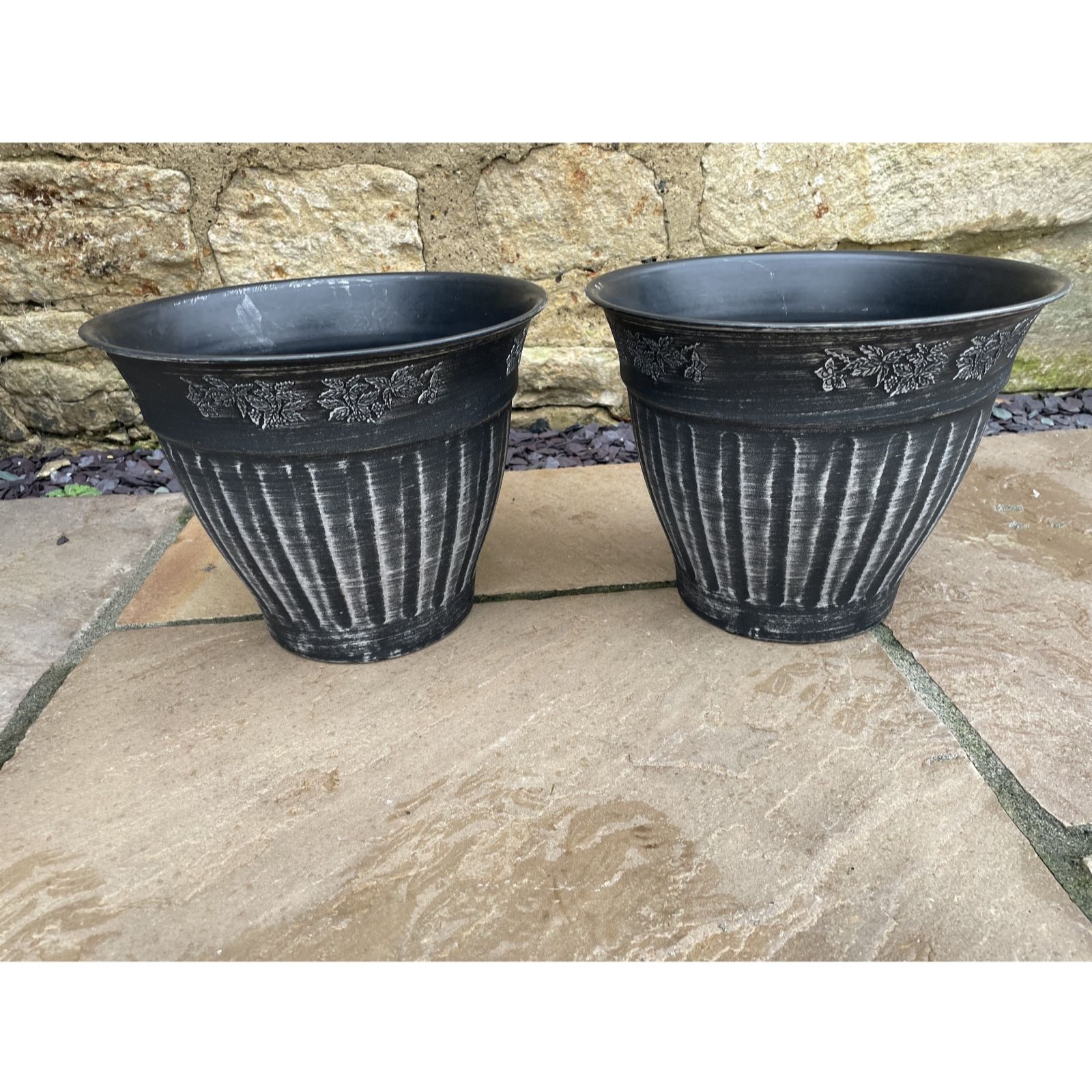 Plants 2 Gardens Plants2garden Medium Antique Planter Pair