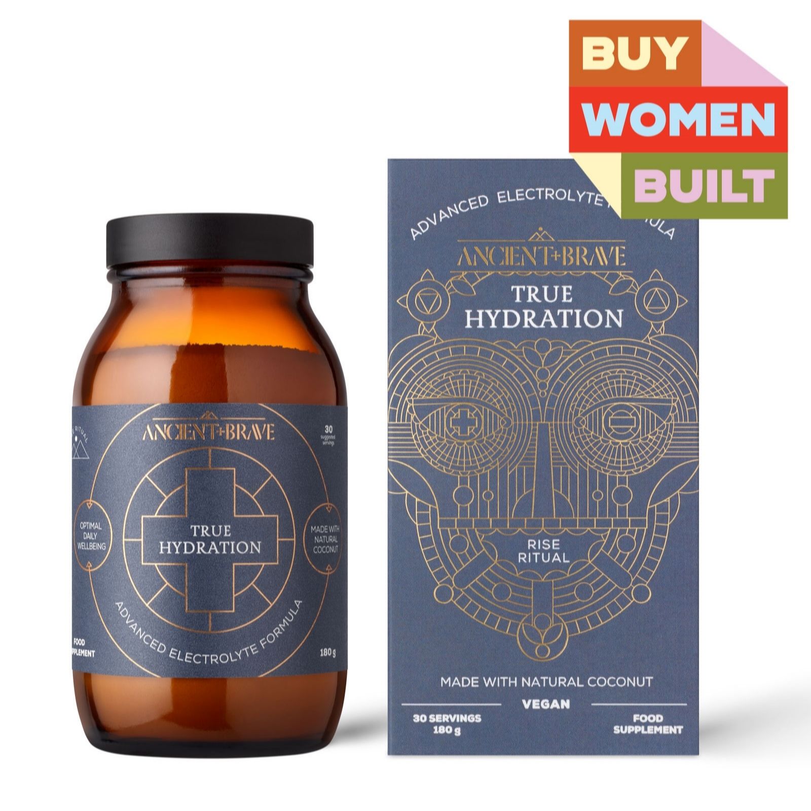 Ancient + Brave True Hydration 1 Month Supply