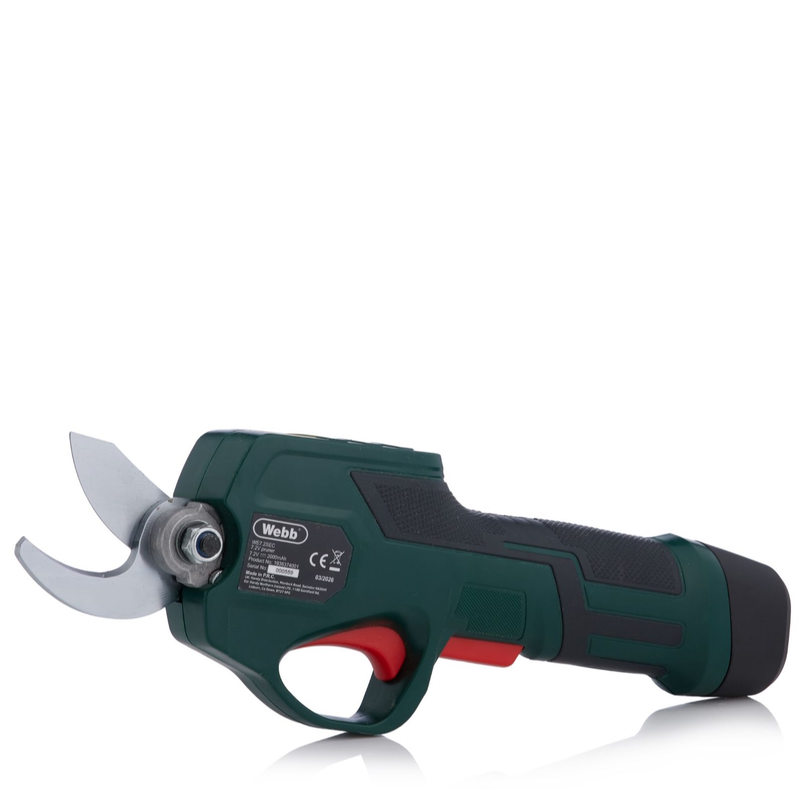 Webb 7.2V Cordless Electric Pruning Shears