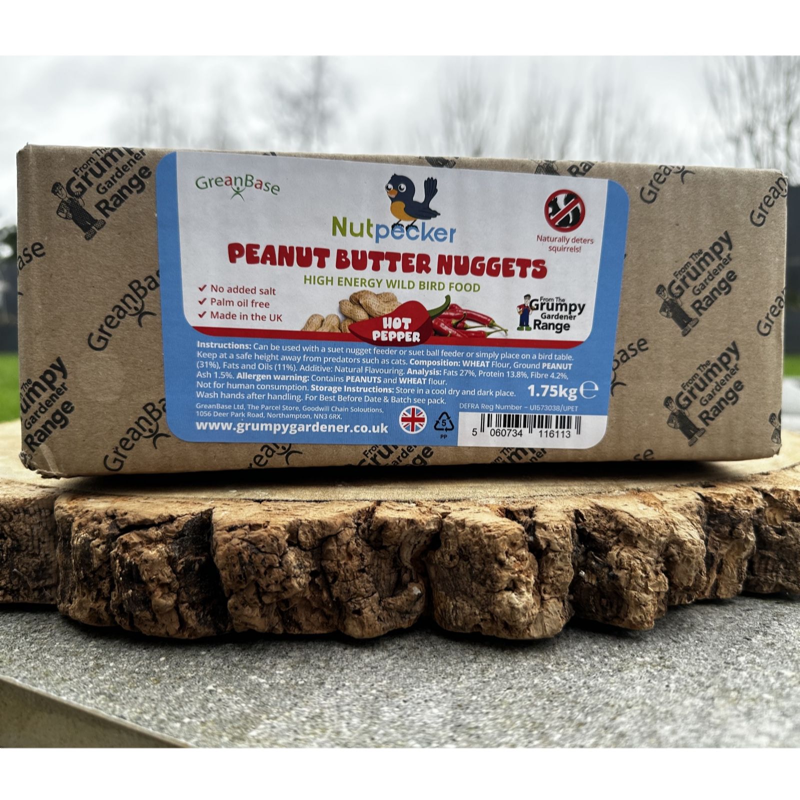 Grumpy Gardener Squirrel-Resistant Peanut Butter Nuggets