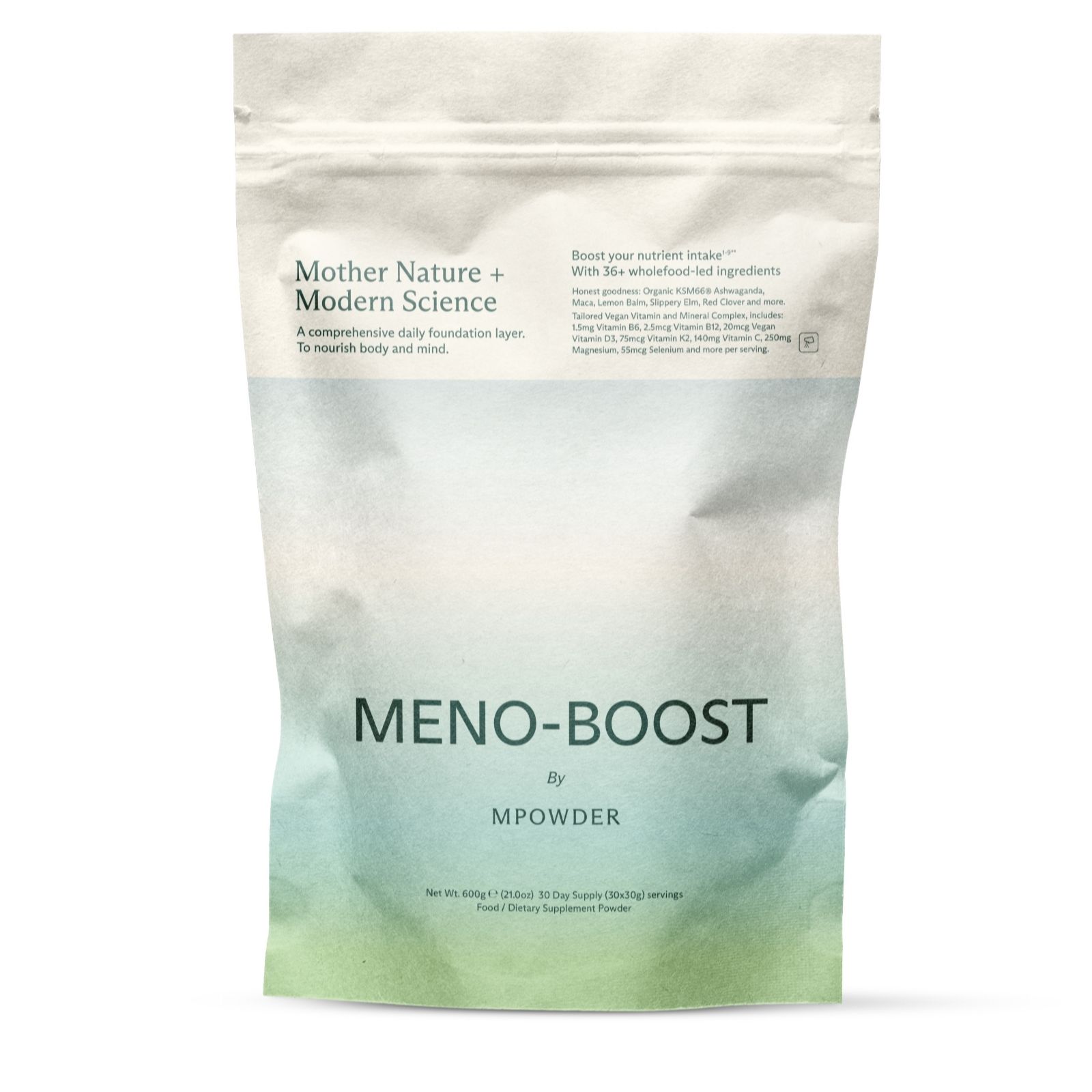 Mpowder Meno-Boost Daily 600G 30 Day Supply