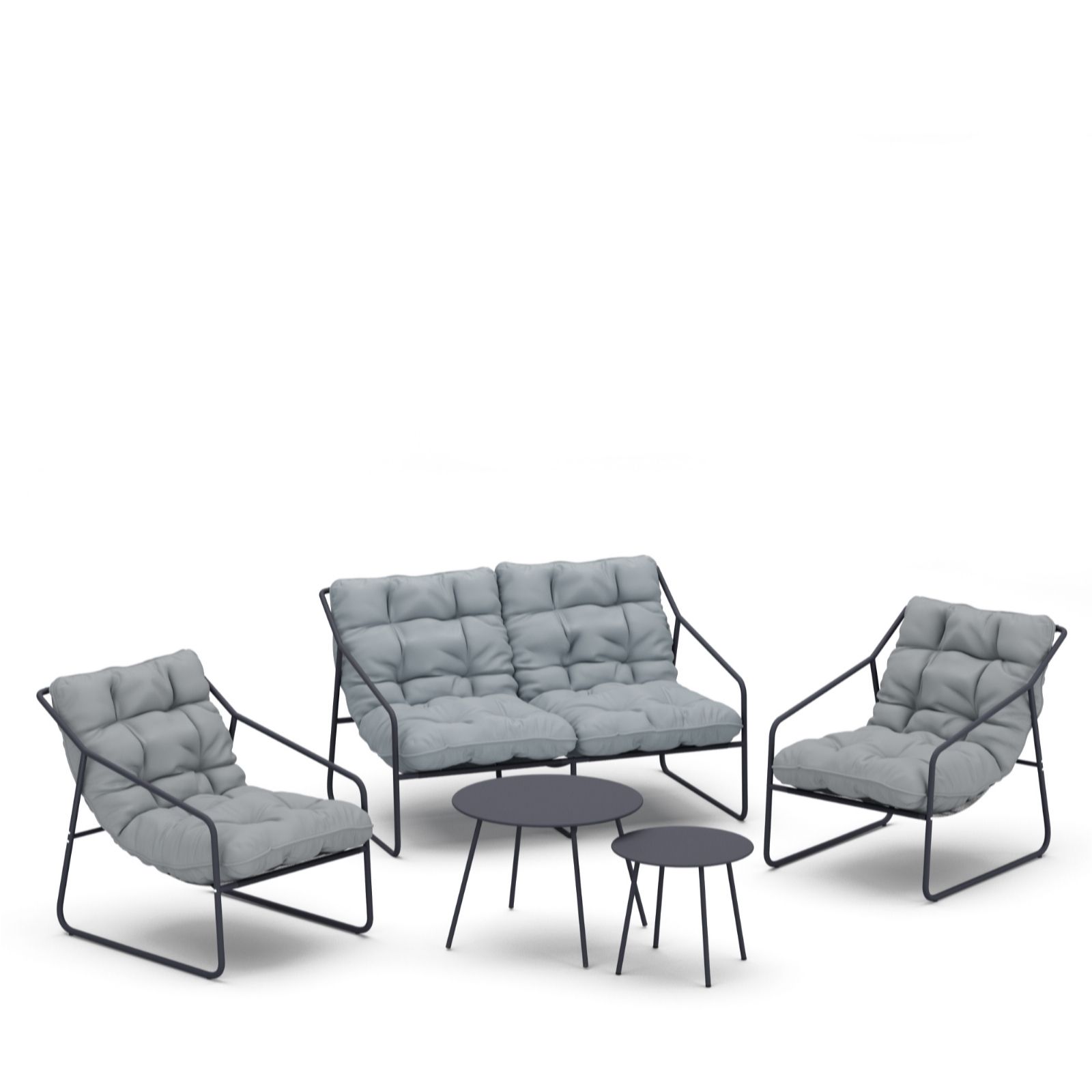 Garden Stories Ultra Comfort Padded Lounge Set