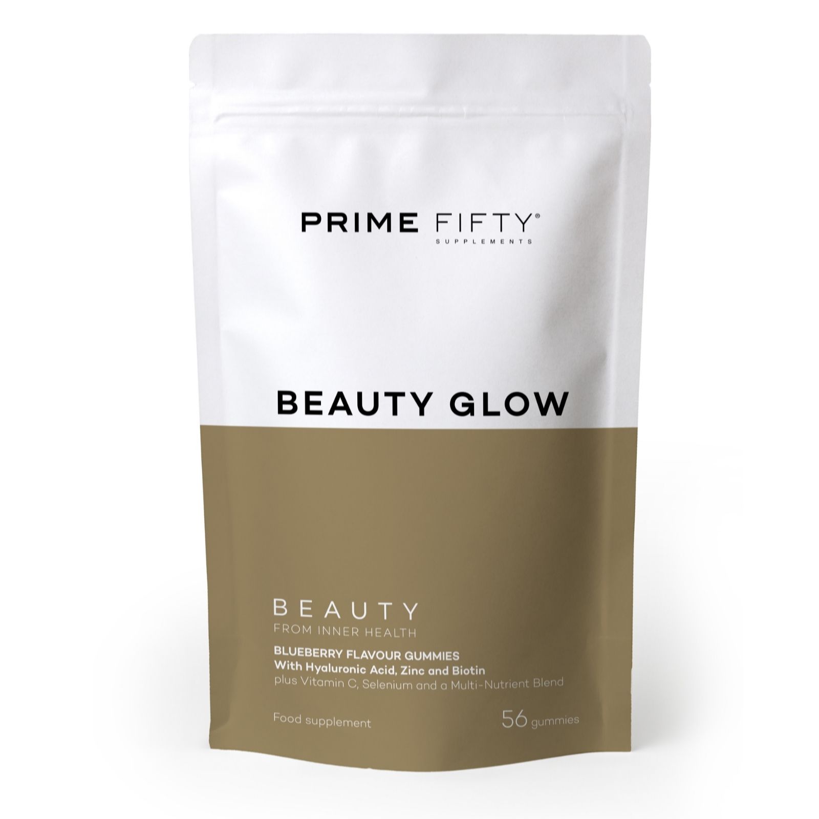 Prime Fifty Beauty Glow Gummies 4 Week Supply