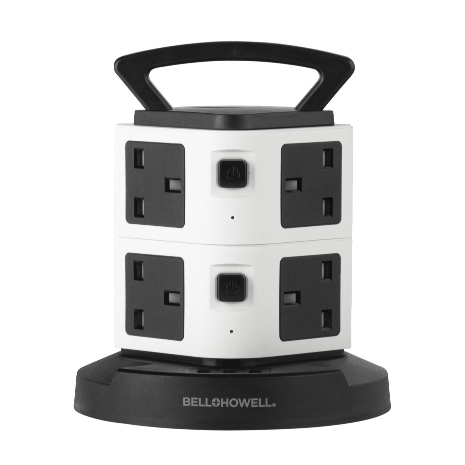 Bell & Howell SpinPower 8AC Outlet with 3 USB and Handle