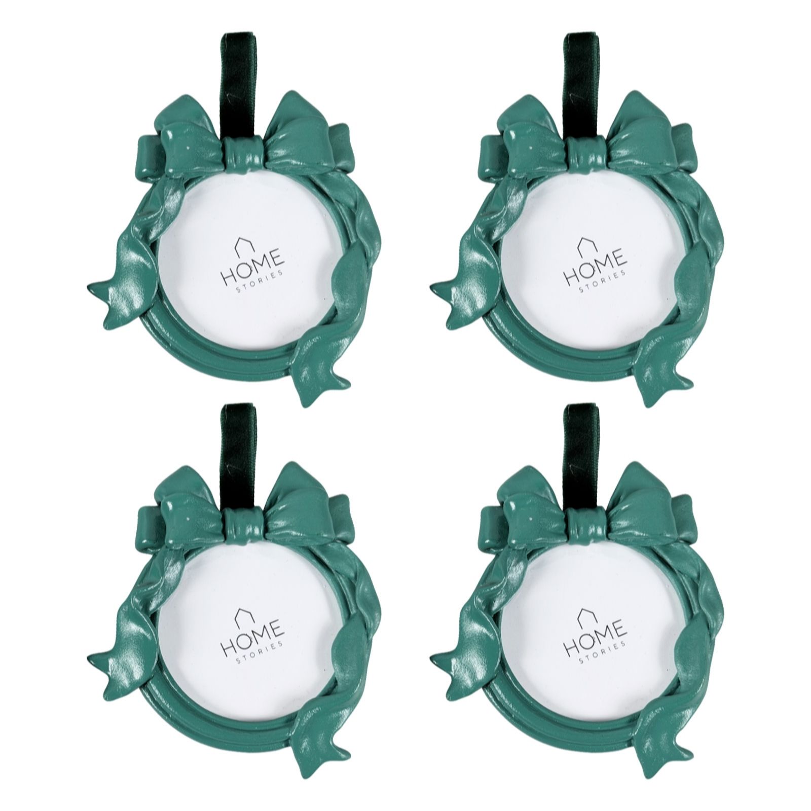 Home Stories Set Of 4 Round Photo Frame Hangers
