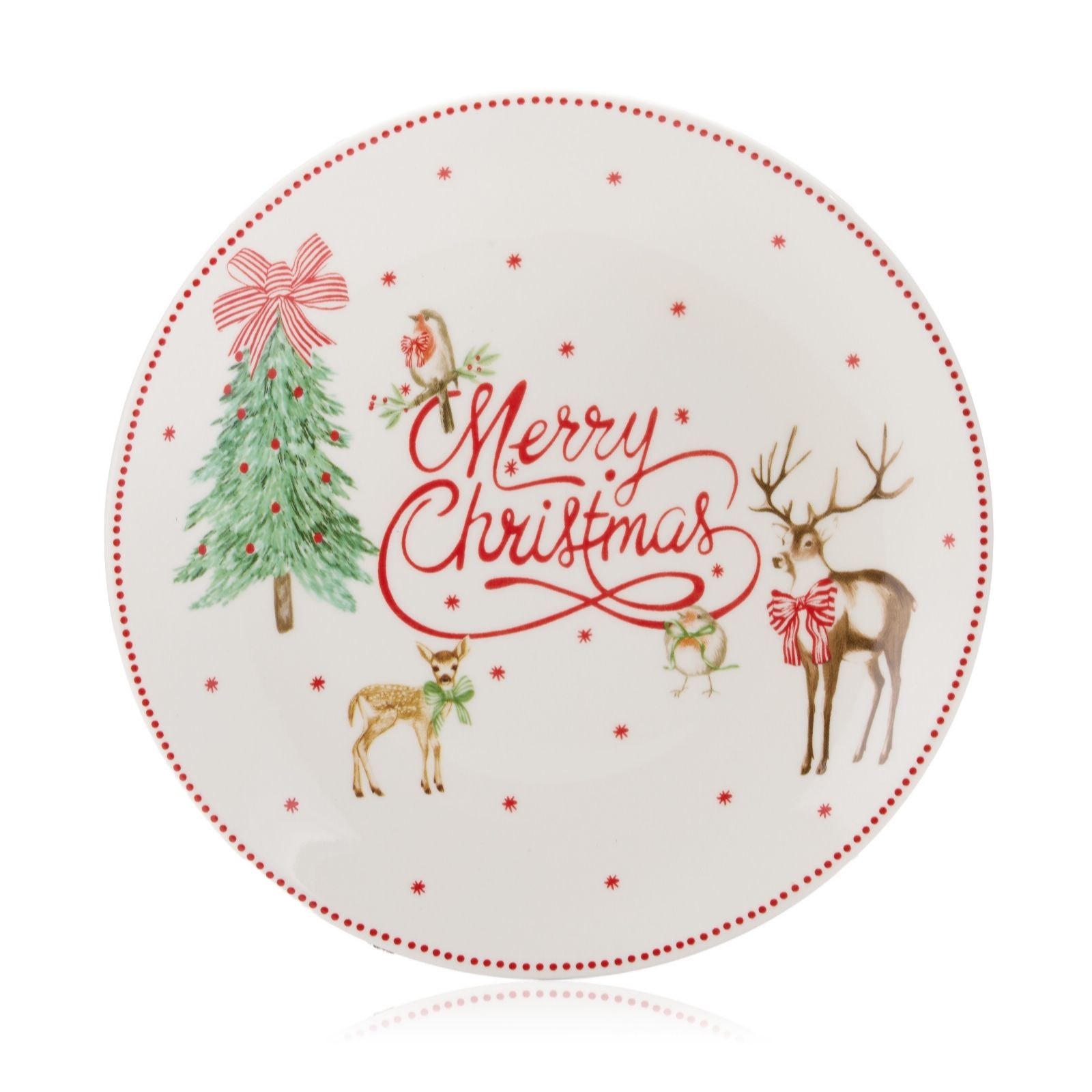 Home Stories Christmas Icons Gift Boxed Set of 4 Plates