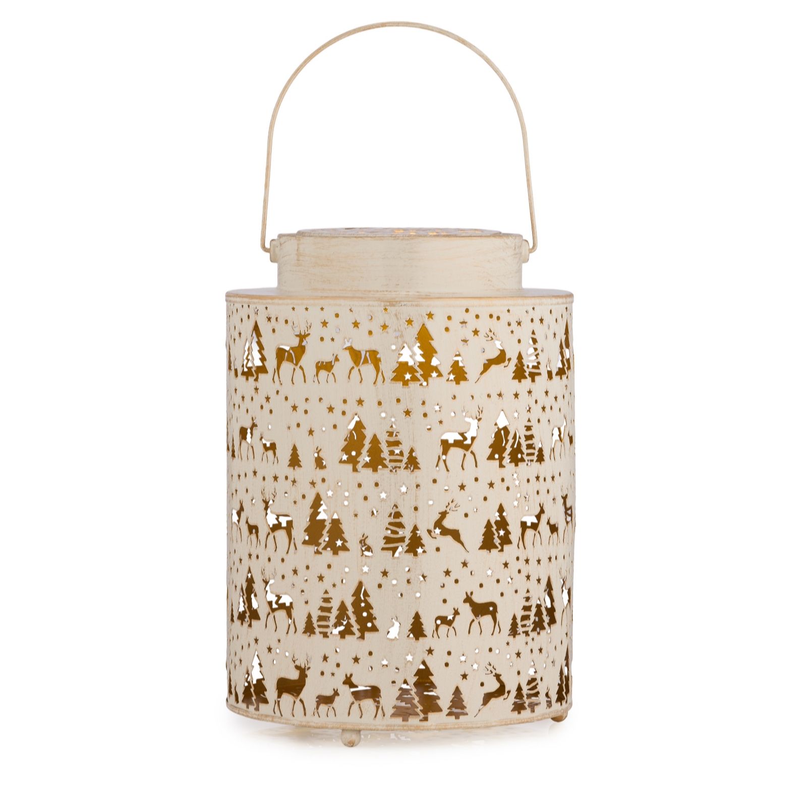 Home Stories 30cm Stag Scene Rechargable Lamp