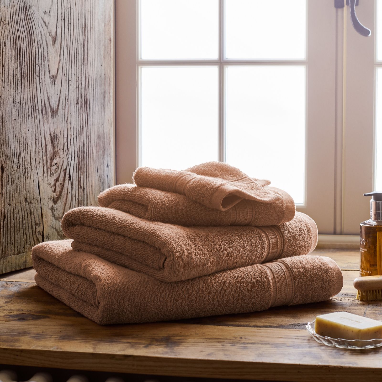 Christy Serene Hand Towel & Bath Sheet 4 Piece Bundle