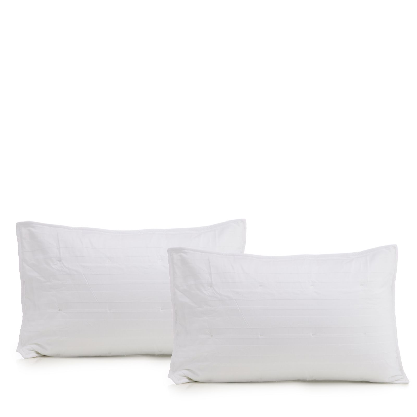 K by Kelly Hoppen Striped Matelasse Set of 2 Shams