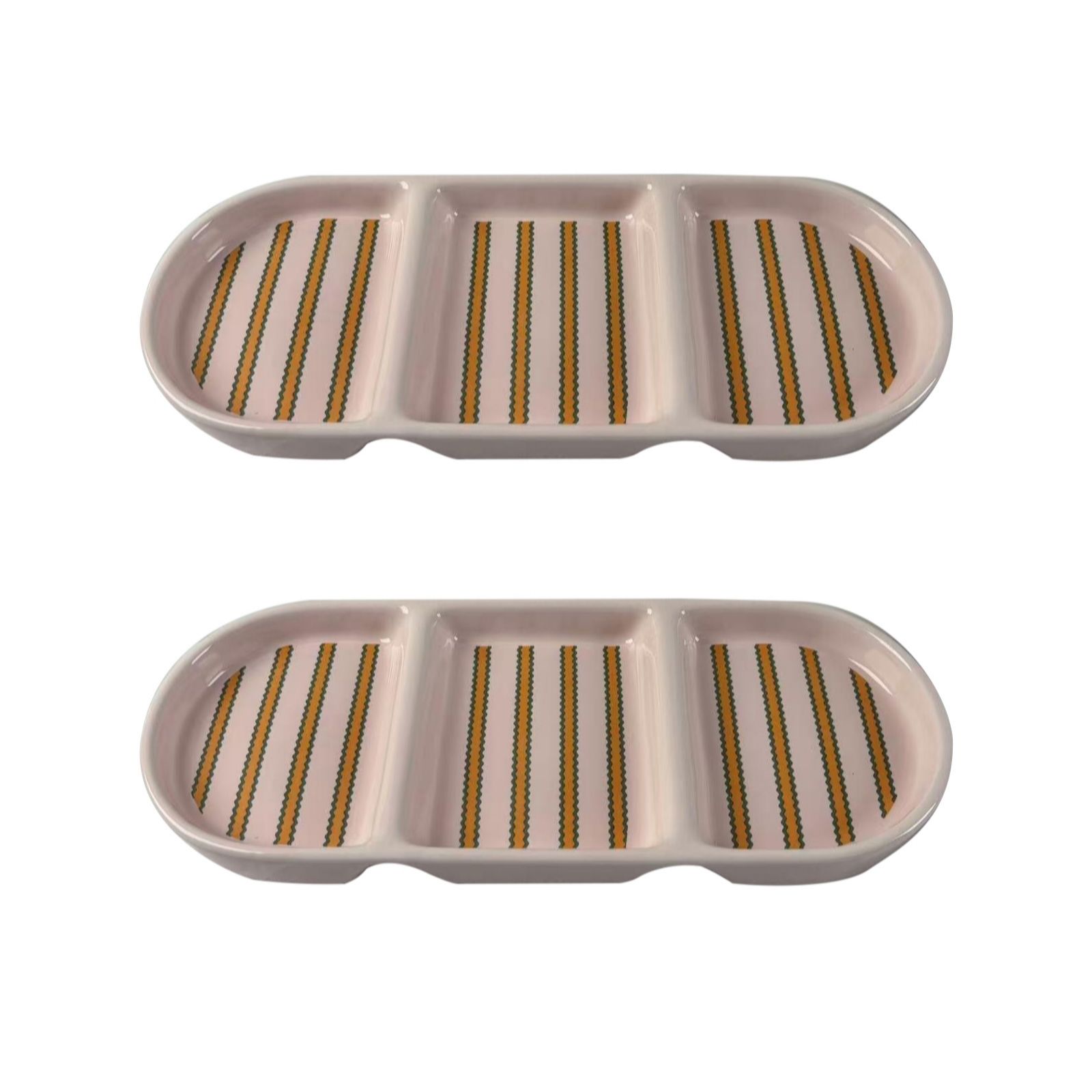 Sara By Sara Davies 3 Part Serving Tray Set Of 2