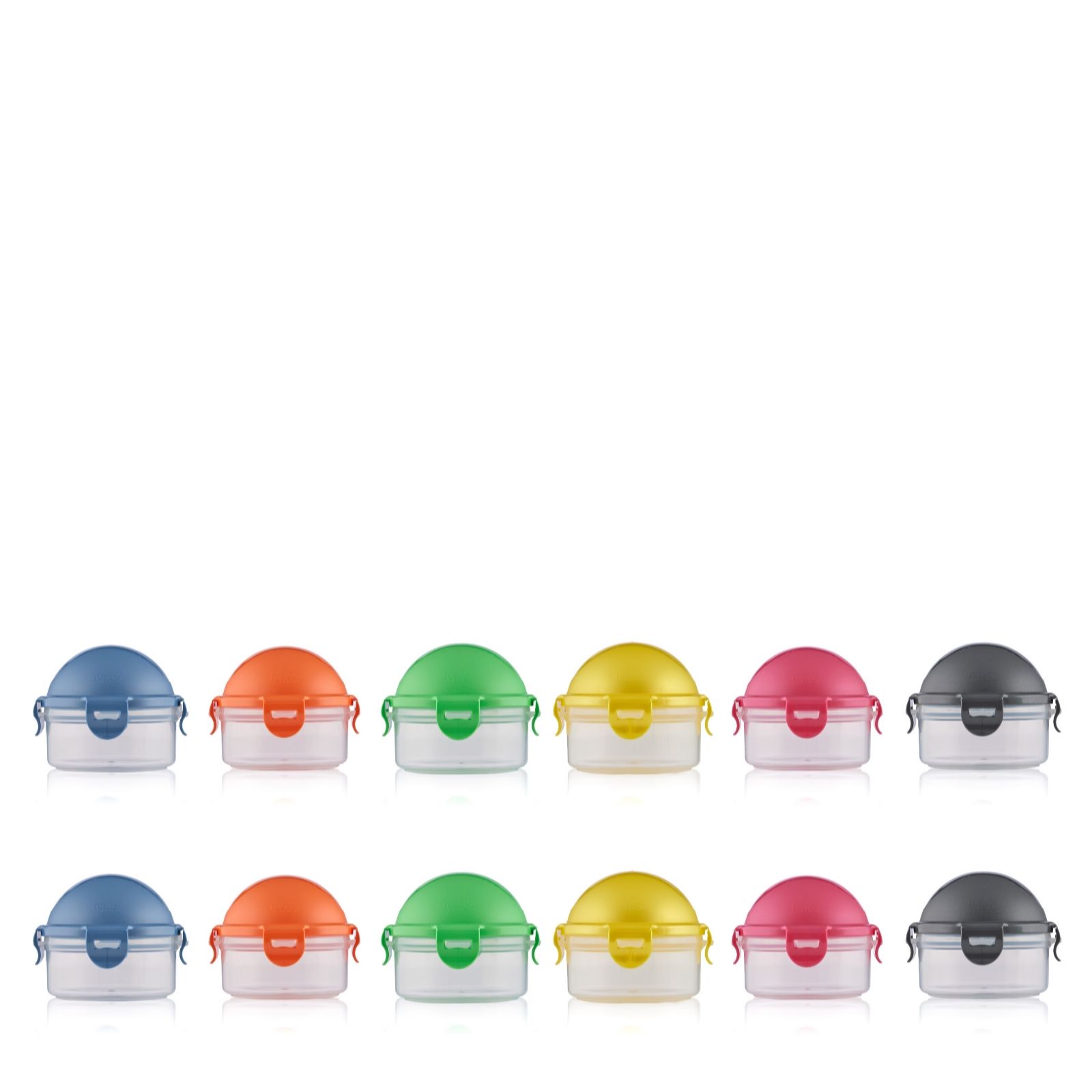 LocknLock Set of 12 Assorted Summer Tone Mini Bowls