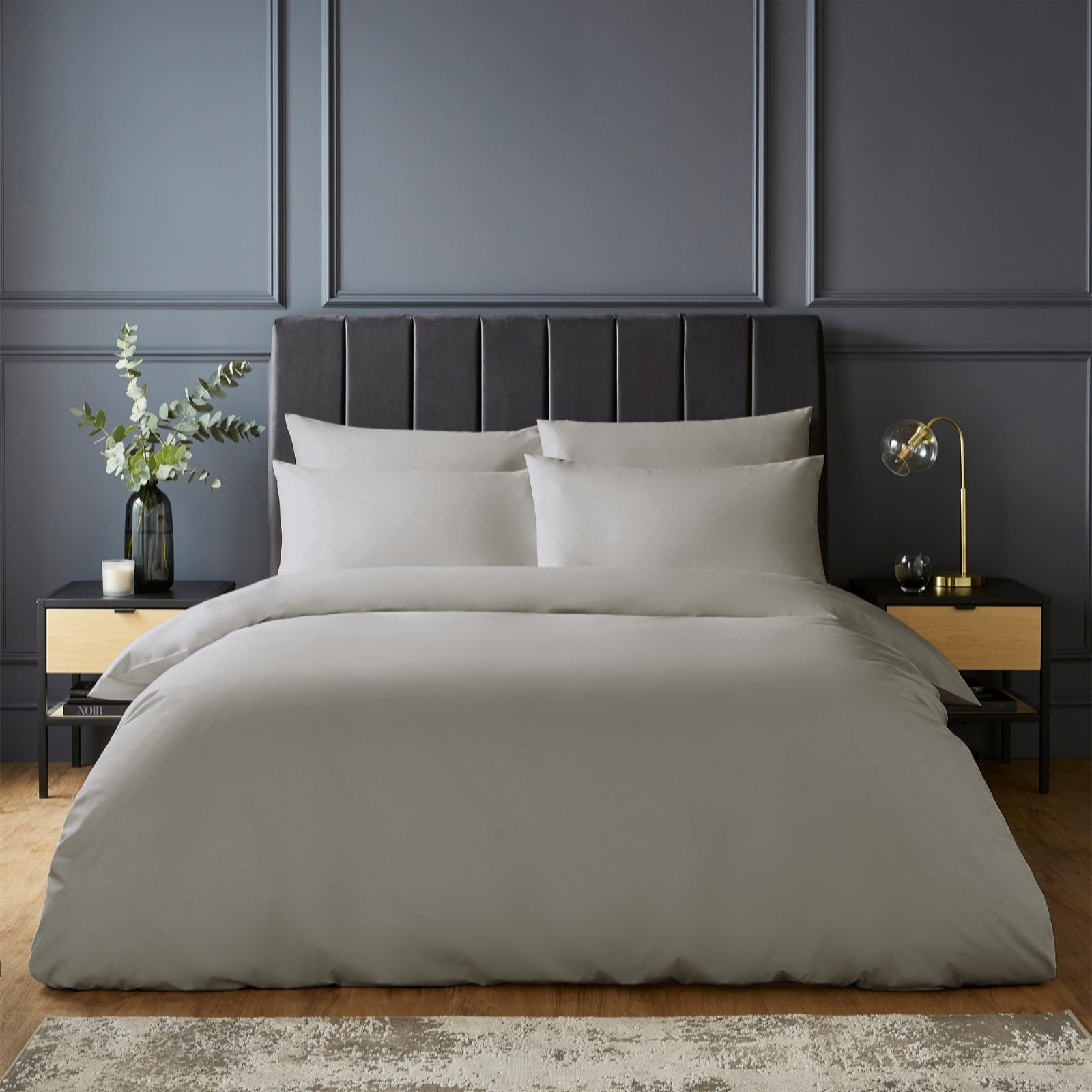 Silentnight Dusty Pink Pure Cotton Duvet Set