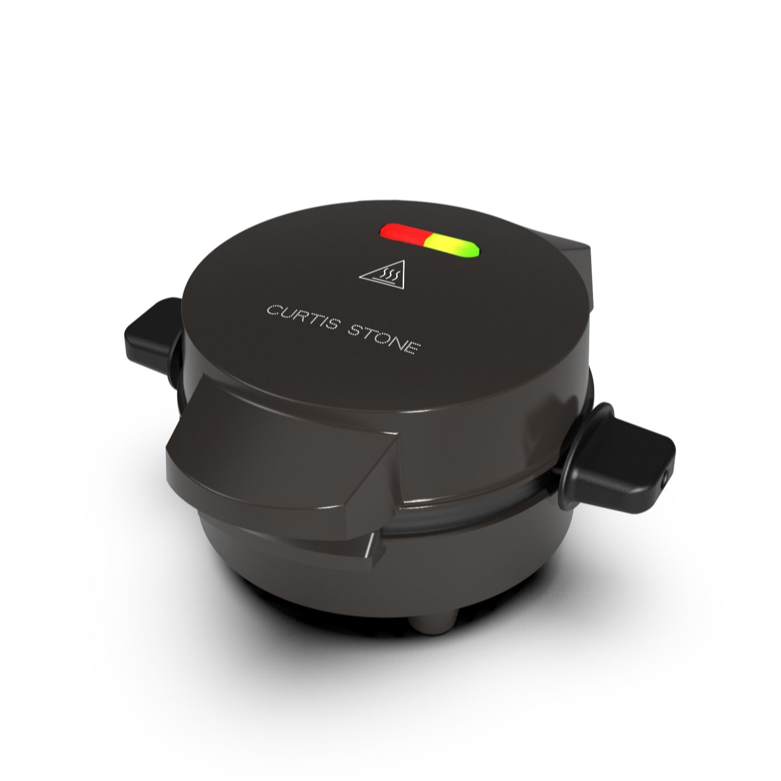 Curtis Stone Black Stuffed Waffle Maker