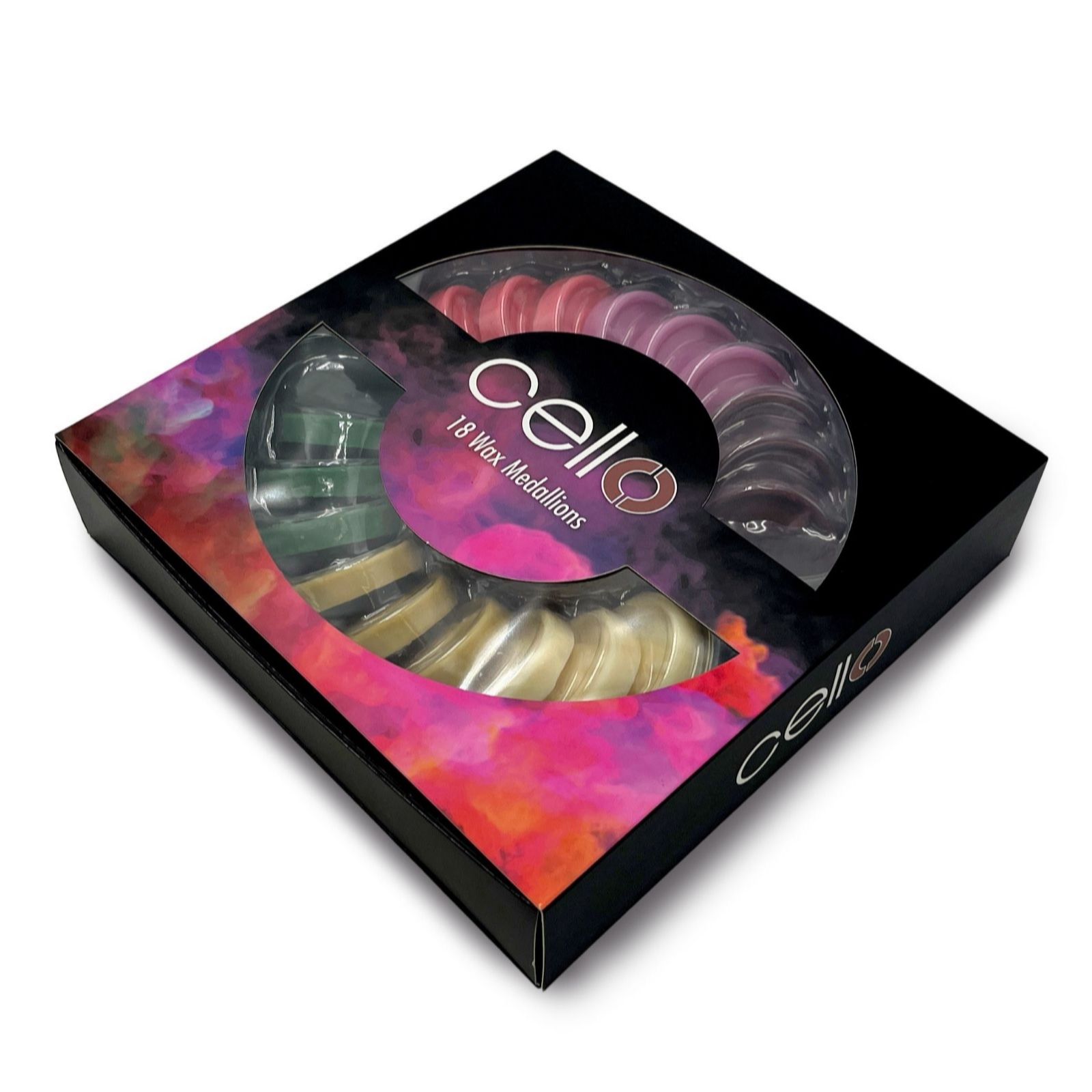 Cello Meddalions Multi- Pack-Pack Of 18 Melts 6 Fragrances