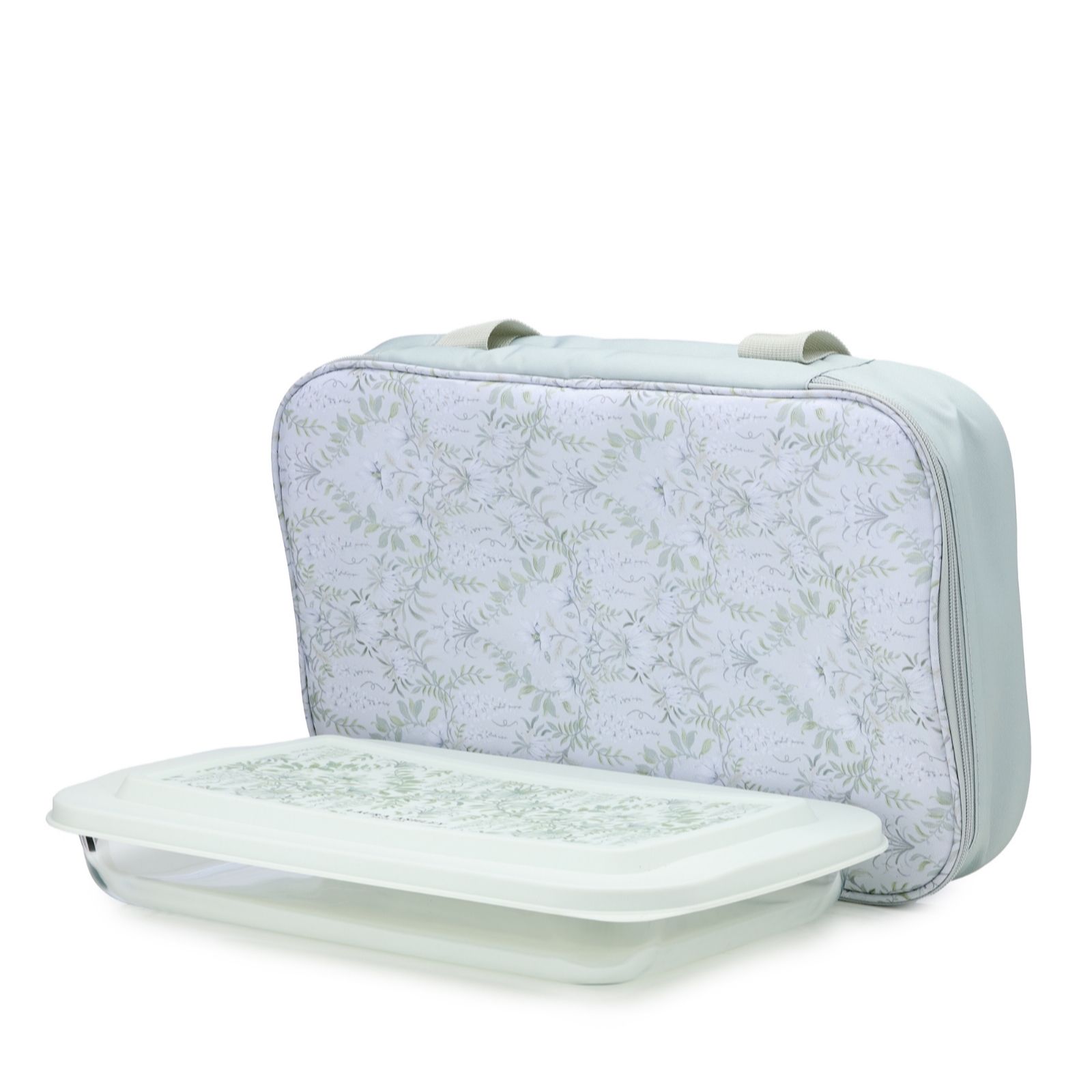 Laura Ashley Bake & Take Container with Tote Bag