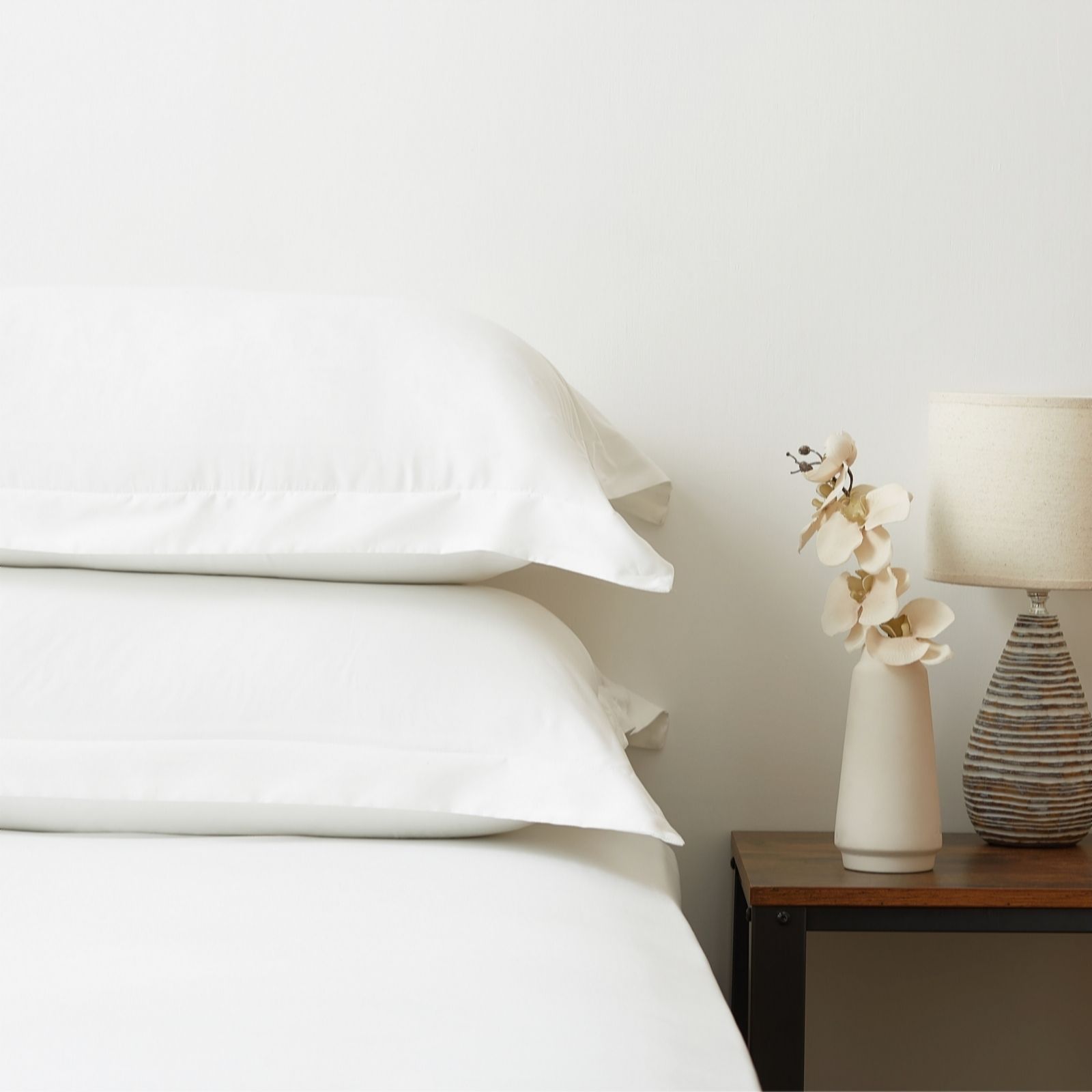 Cozee Home Supersoft Set of 2 Oxford Pillowcases
