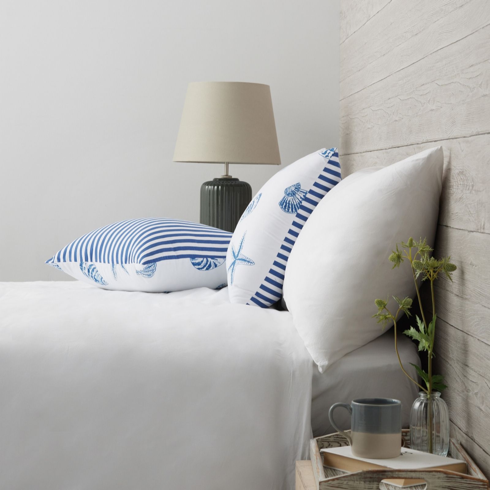 Cozee Home Blue Supersoft By Limited Edition Coastal Cushions