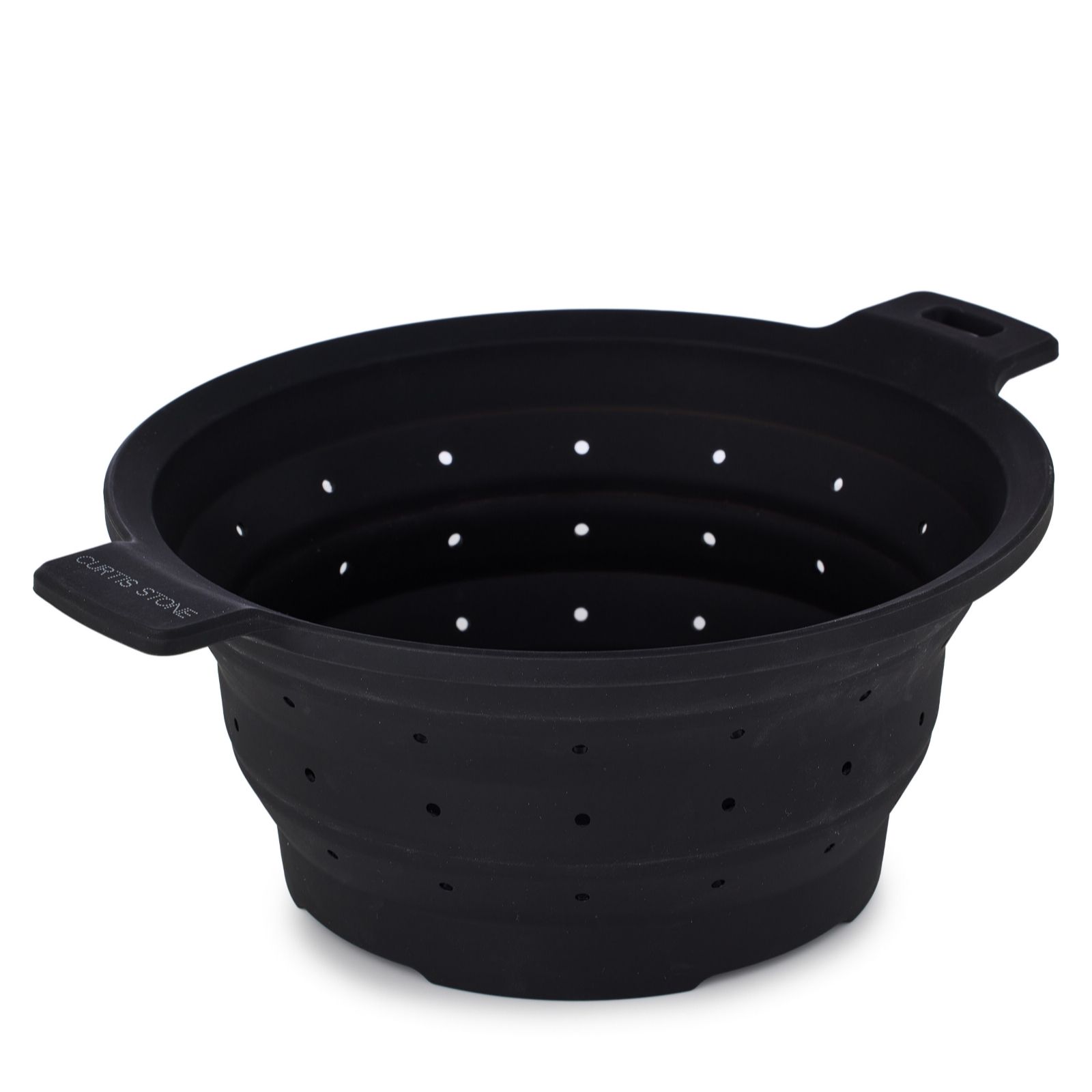 Curtis Stone Black Collapsible Colander