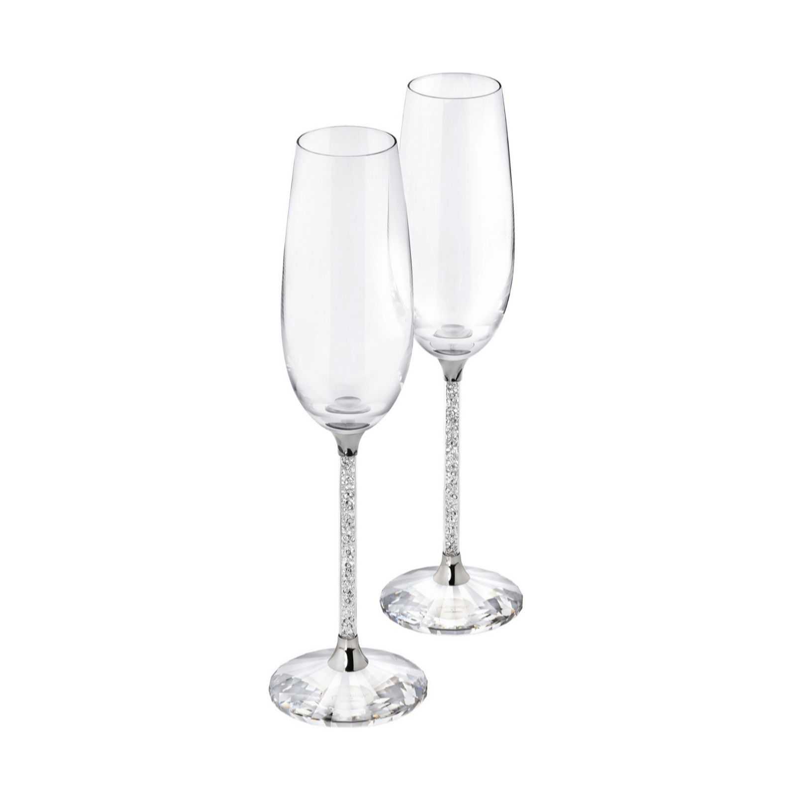 Swarovski Crystaline Toasting Flutes