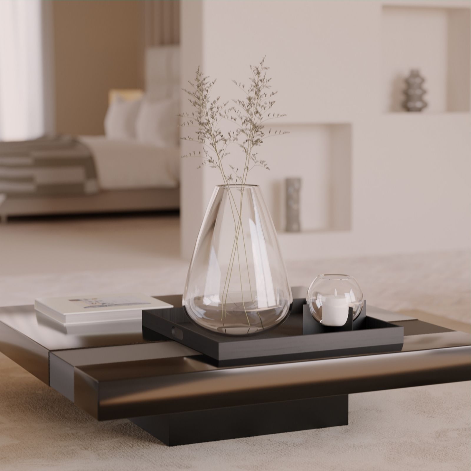 K by Kelly Hoppen Statement Glass Vase