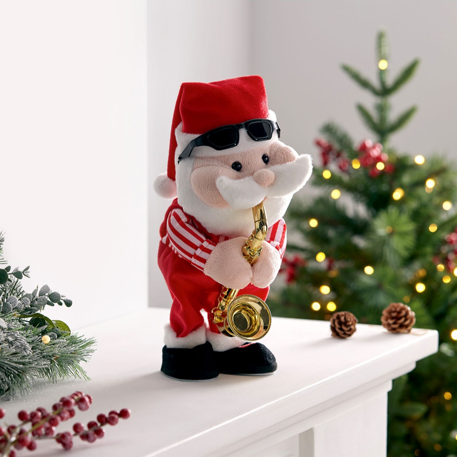 Santa Express Bear With Book Singing Dancing Characters