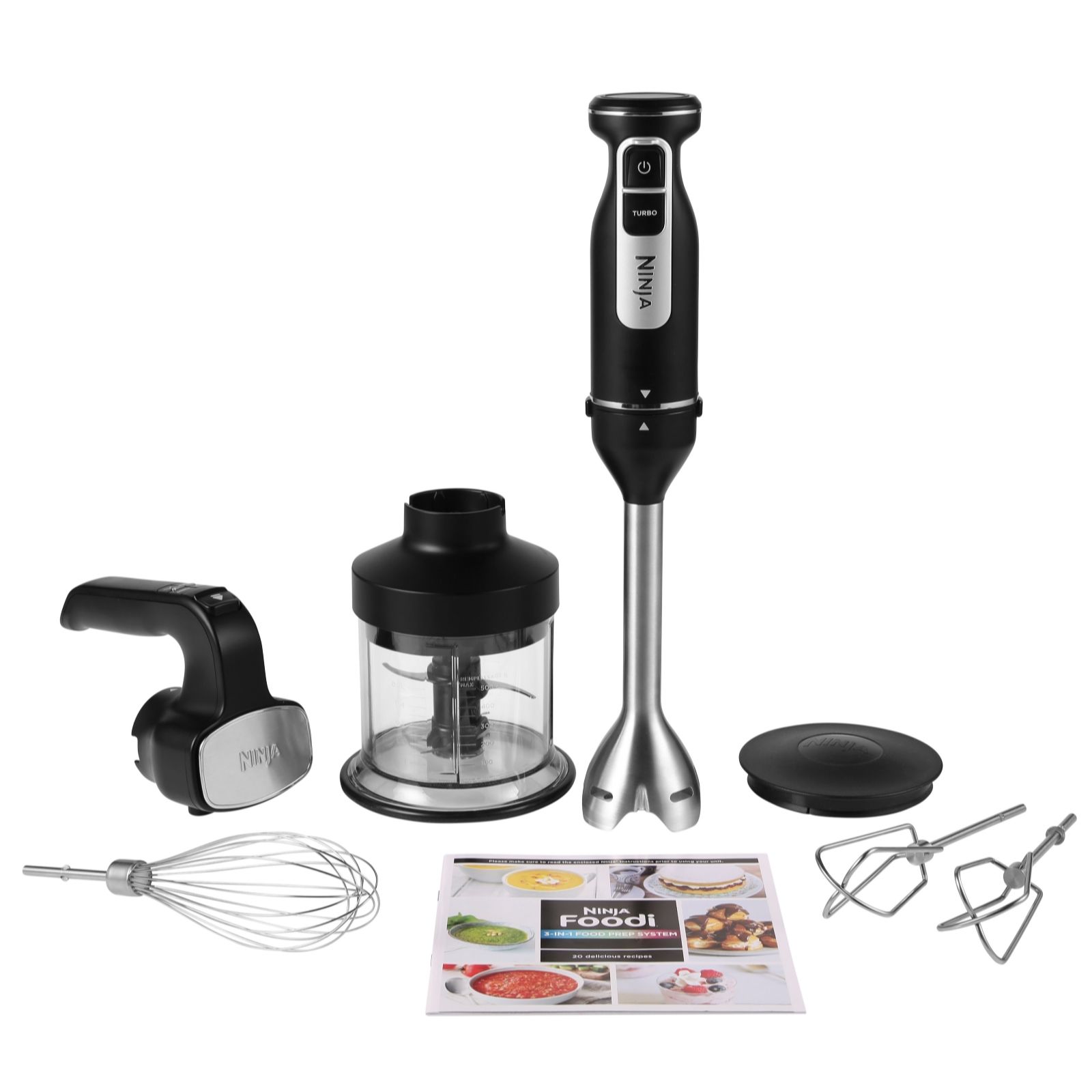 Ninja Foodi 3-In-1 Hand Blender, Mixer & Chopper Ci100uk