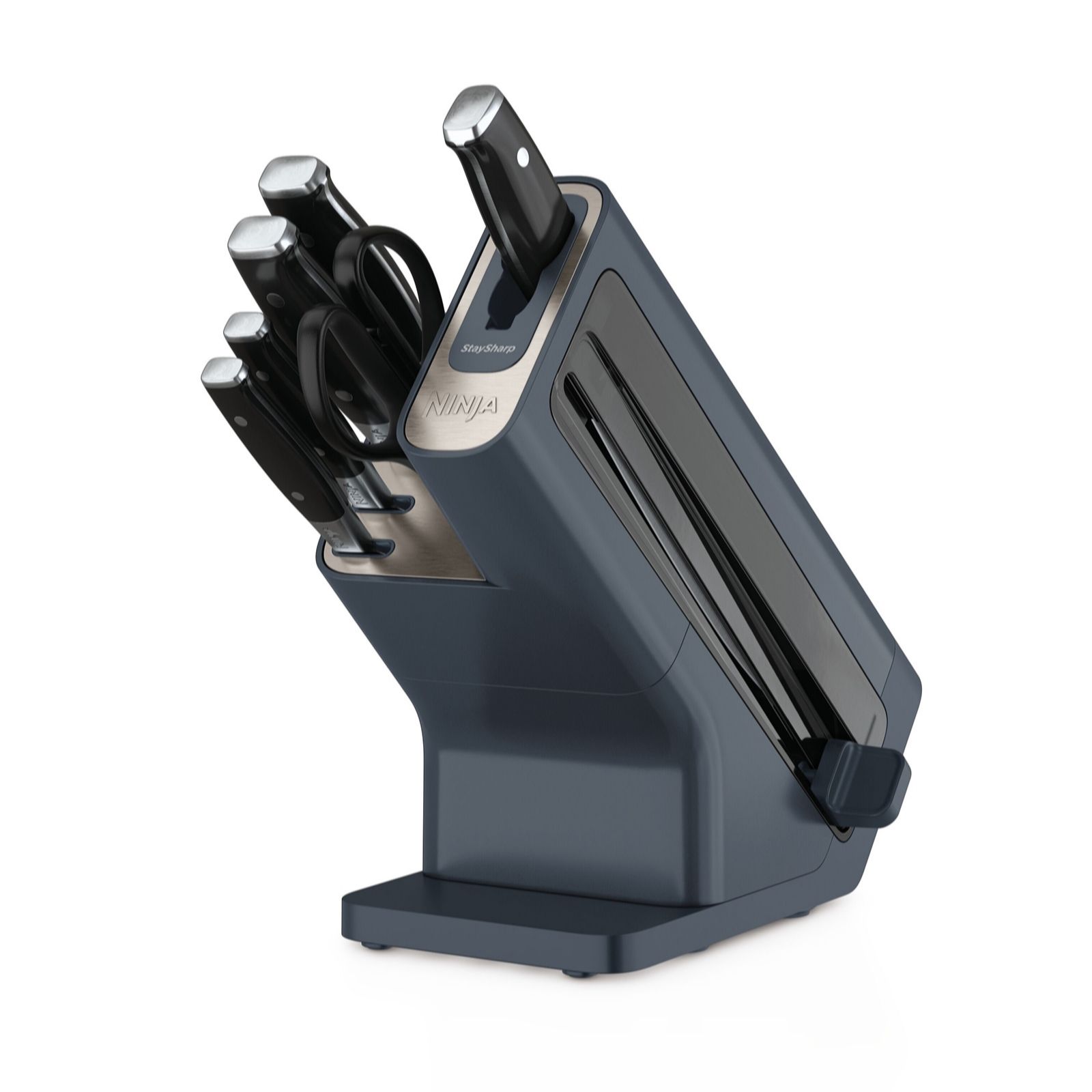 Ninja Cyberspace Foodi 6 Piece Staysharp Knife Block & Integrated Sharpener